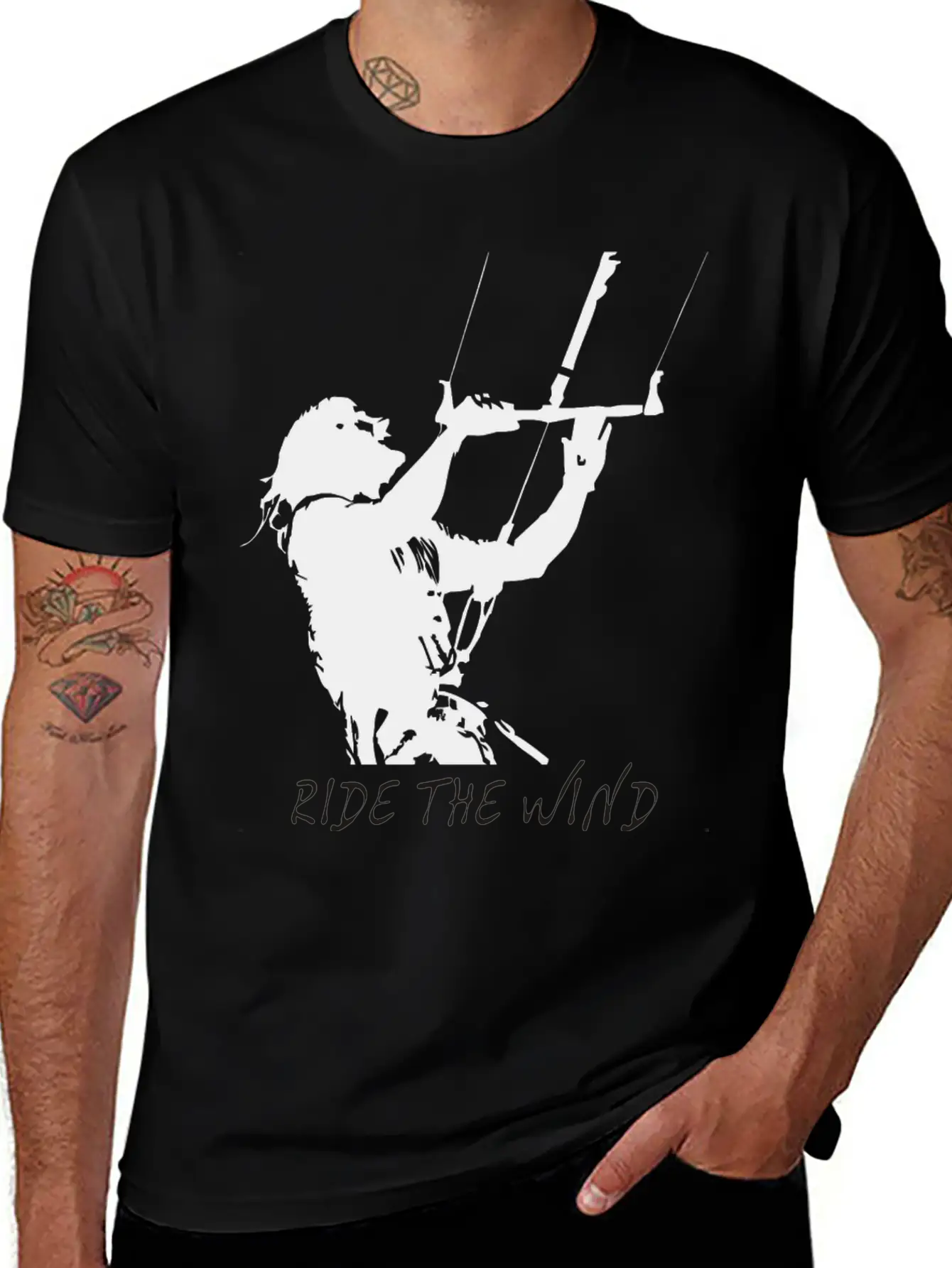Ride The Wind Casual Graphic T-Shirt – Simple And Comfortable Daily Wear