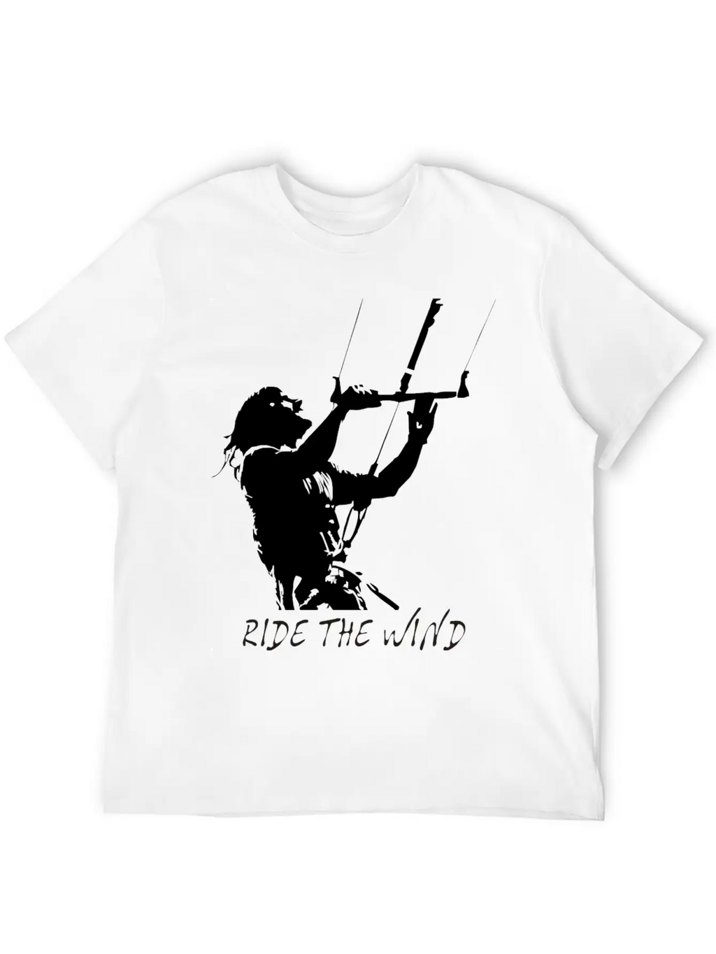 Ride The Wind Casual Graphic T-Shirt – Simple And Comfortable Daily Wear