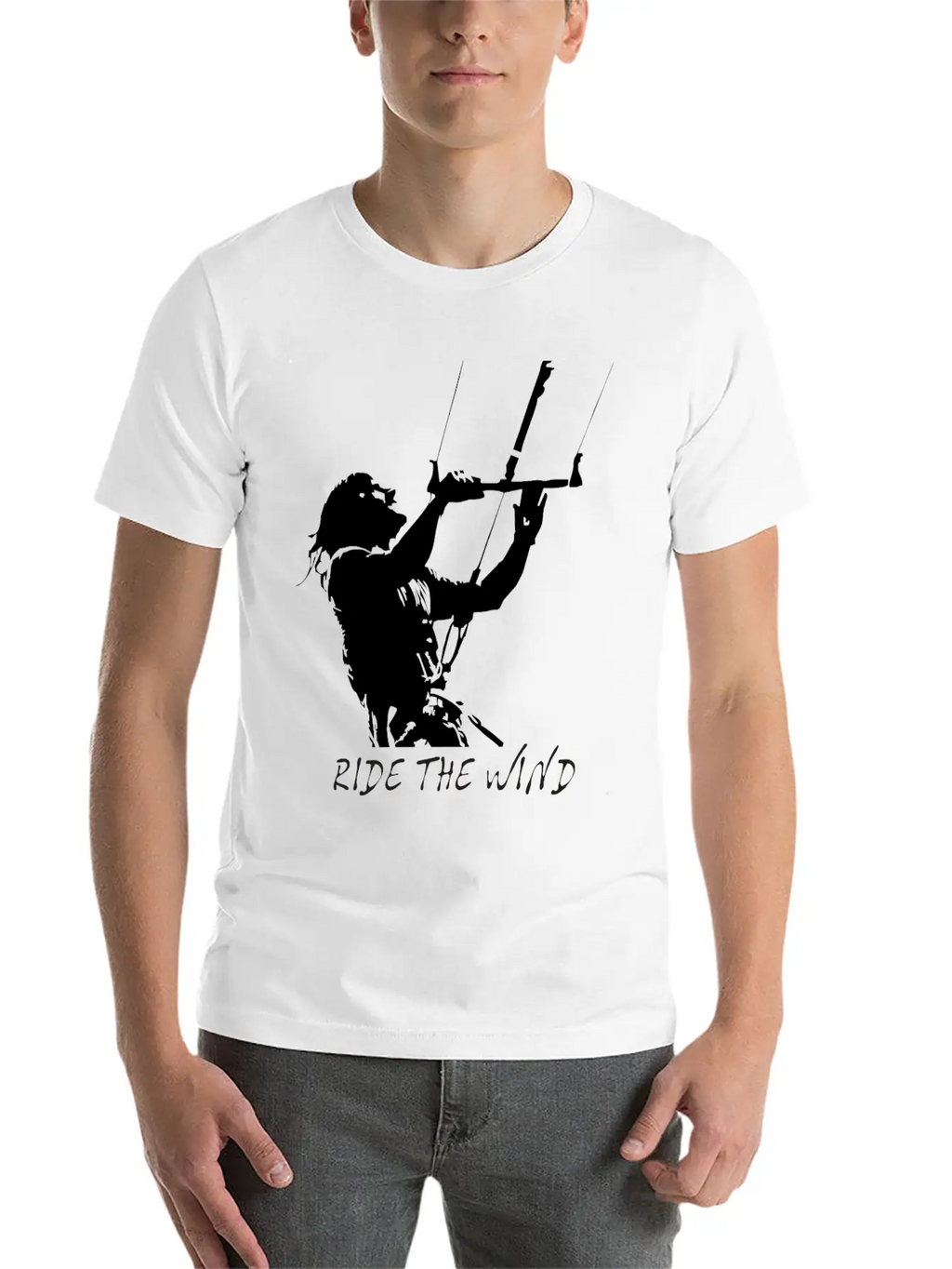 Ride The Wind Casual Graphic T-Shirt – Simple And Comfortable Daily Wear
