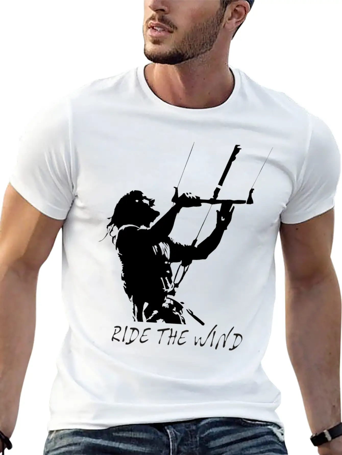 Ride The Wind Casual Graphic T-Shirt – Simple And Comfortable Daily Wear