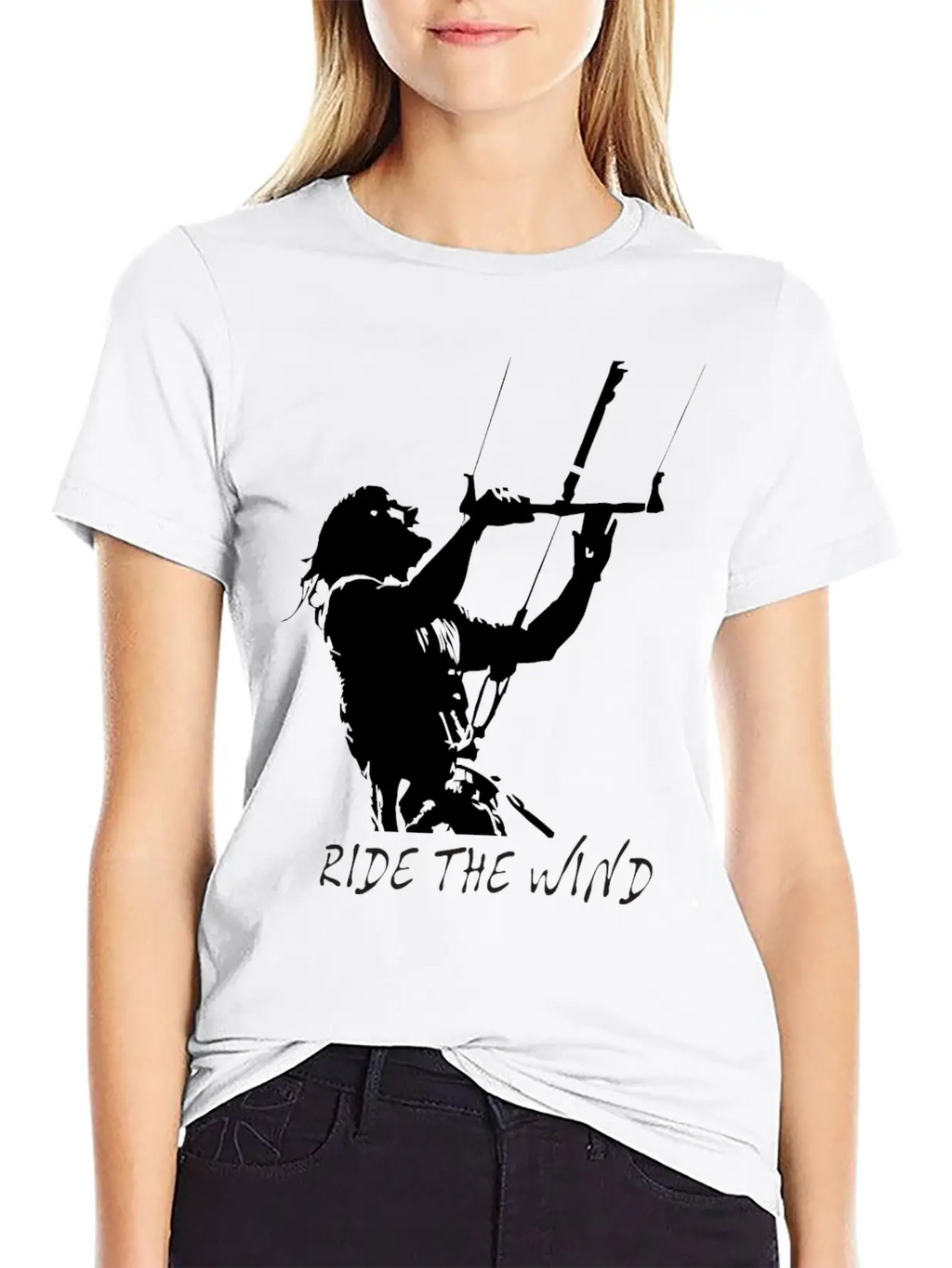 Ride The Wind Casual Graphic T-Shirt – Simple And Comfortable Daily Wear