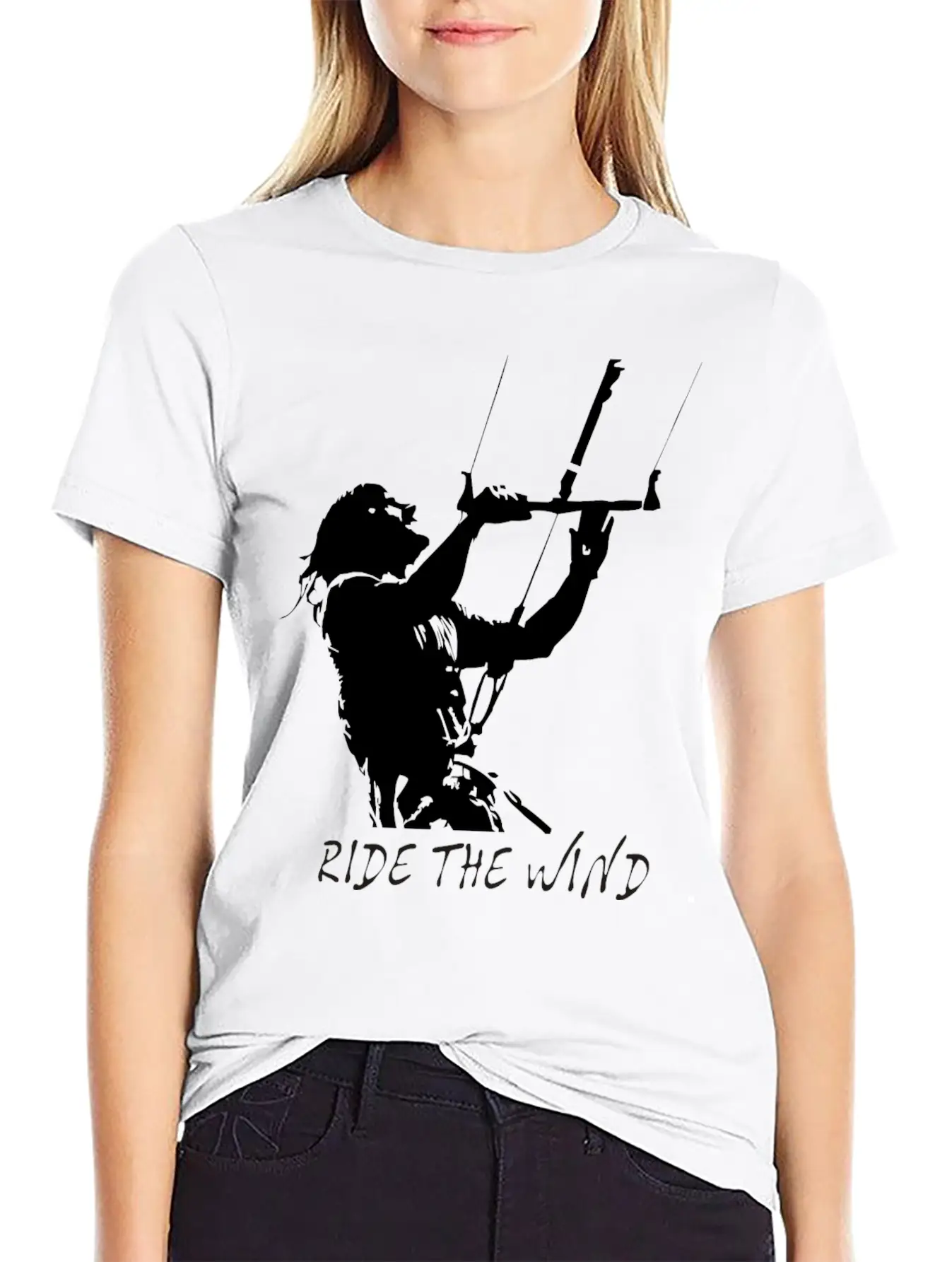 Ride The Wind Casual Graphic T-Shirt – Simple And Comfortable Daily Wear