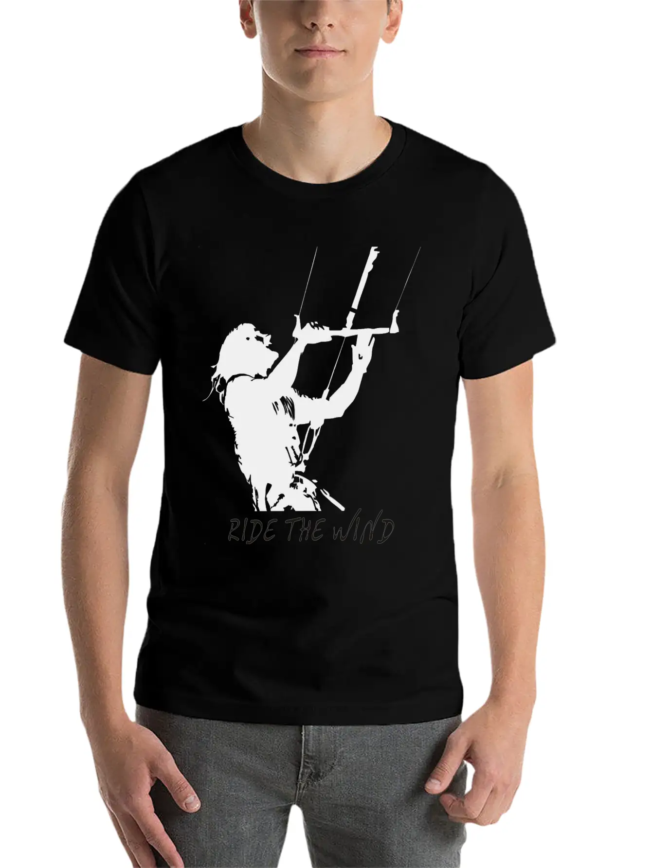Ride The Wind Casual Graphic T-Shirt – Simple And Comfortable Daily Wear