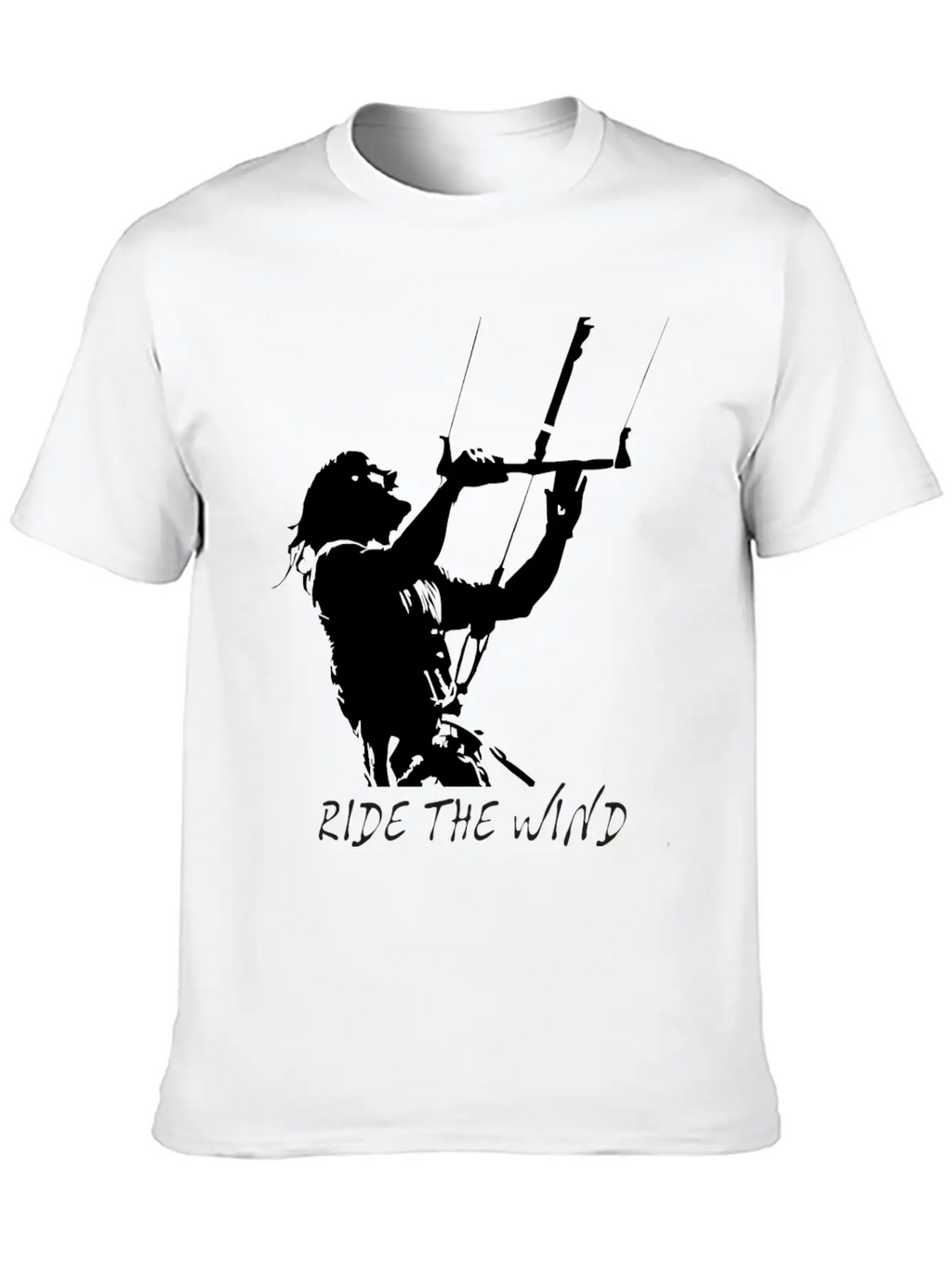 Ride The Wind Casual Graphic T-Shirt – Simple And Comfortable Daily Wear