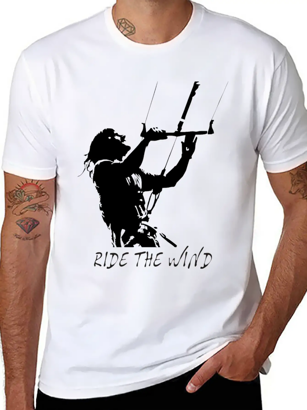 Ride The Wind Casual Graphic T-Shirt – Simple And Comfortable Daily Wear