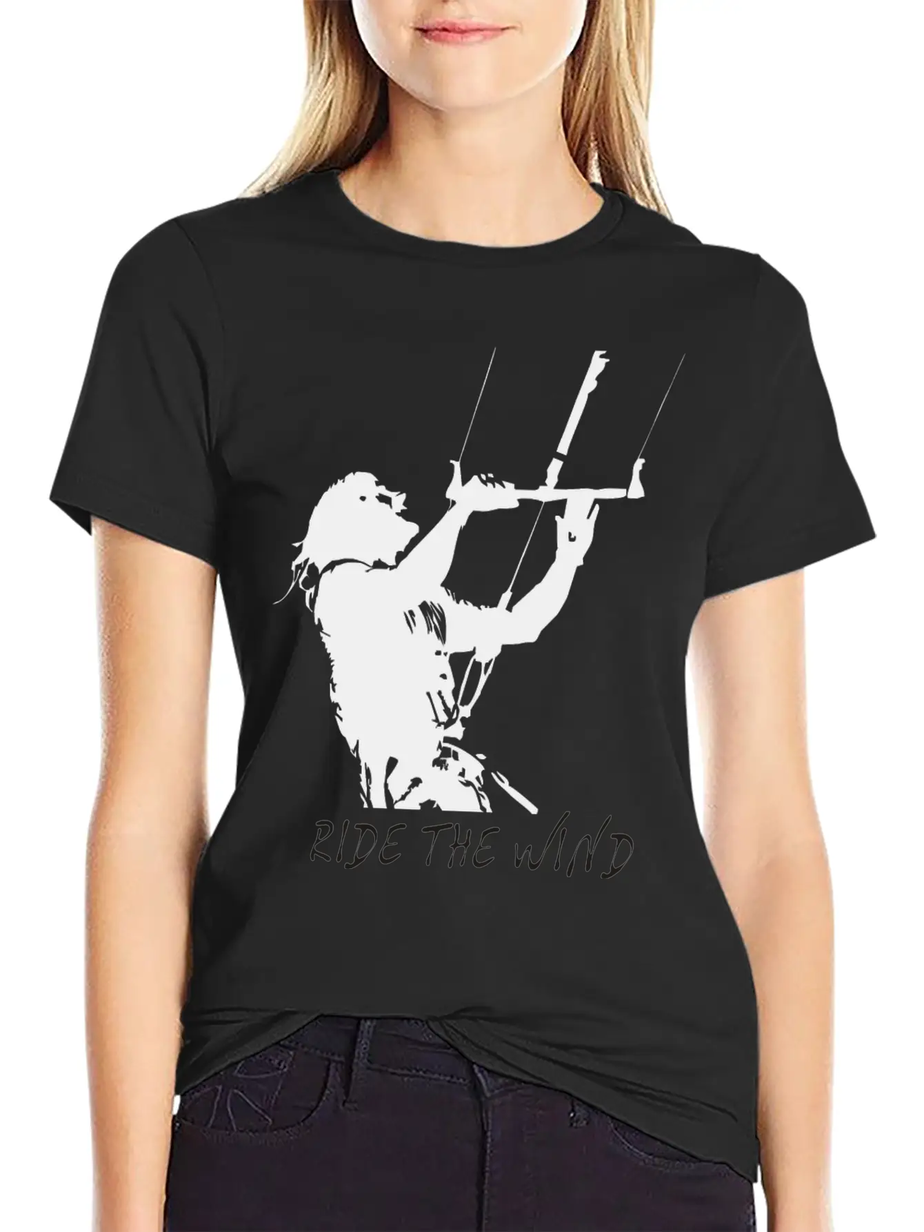 Ride The Wind Casual Graphic T-Shirt – Simple And Comfortable Daily Wear