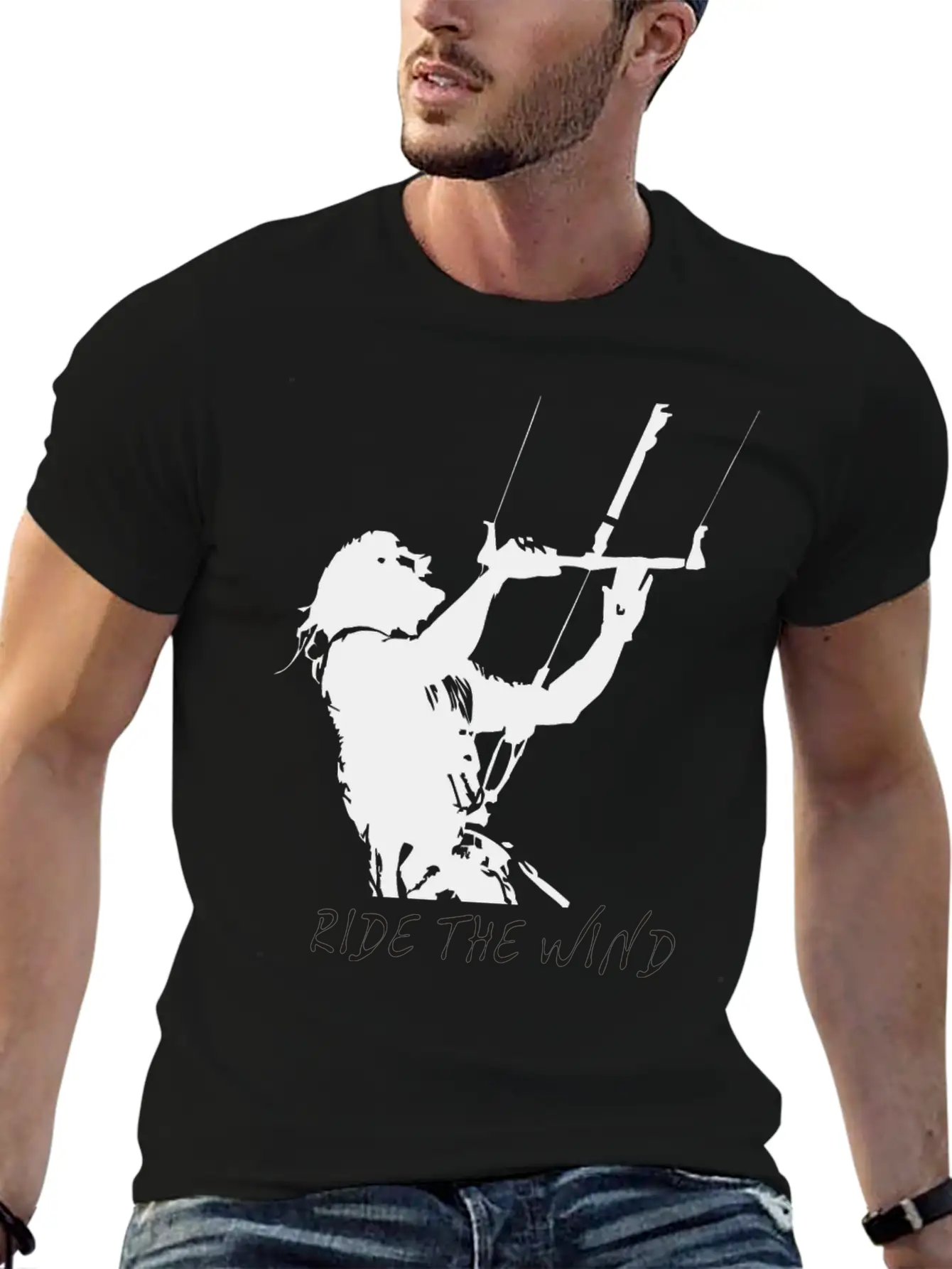 Ride The Wind Casual Graphic T-Shirt – Simple And Comfortable Daily Wear