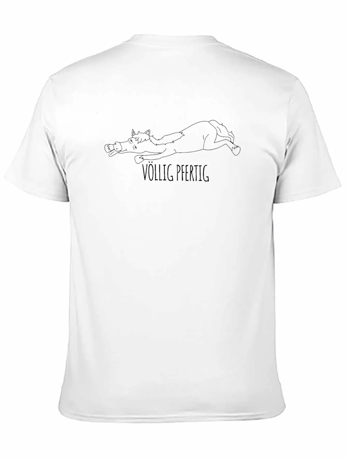 Rider Horse Completely Ready Unisex Casual T-Shirt – Clean Design For Daily Comfort