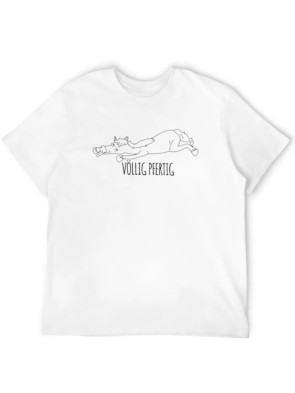 Rider Horse Completely Ready Unisex Casual T-Shirt – Clean Design For Daily Comfort