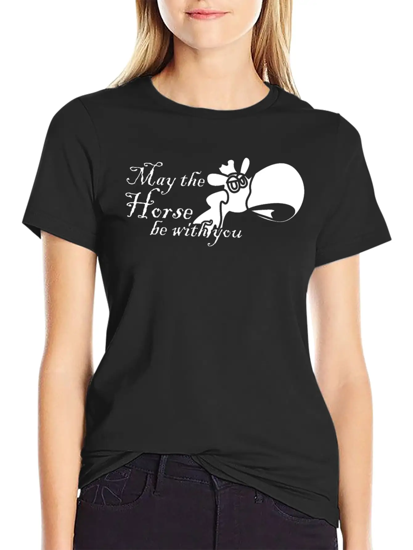 Riding Haflinger Stallion Horse Horses Stylish Everyday T-Shirt – Unisex Basic Cotton Tee