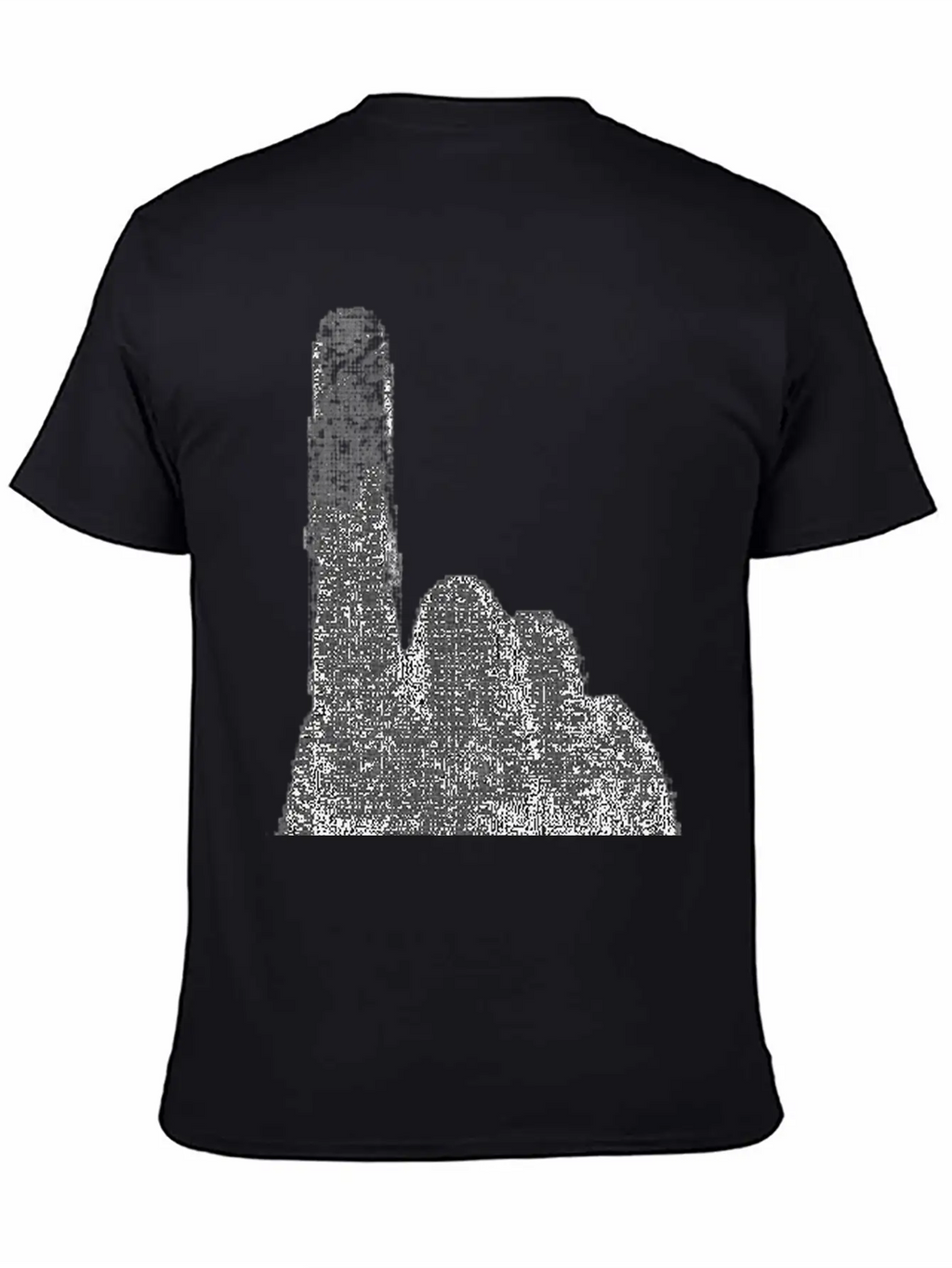 Right Person S Index Finger Art Essential Cotton Tee For Daily Outfits – Unisex Style