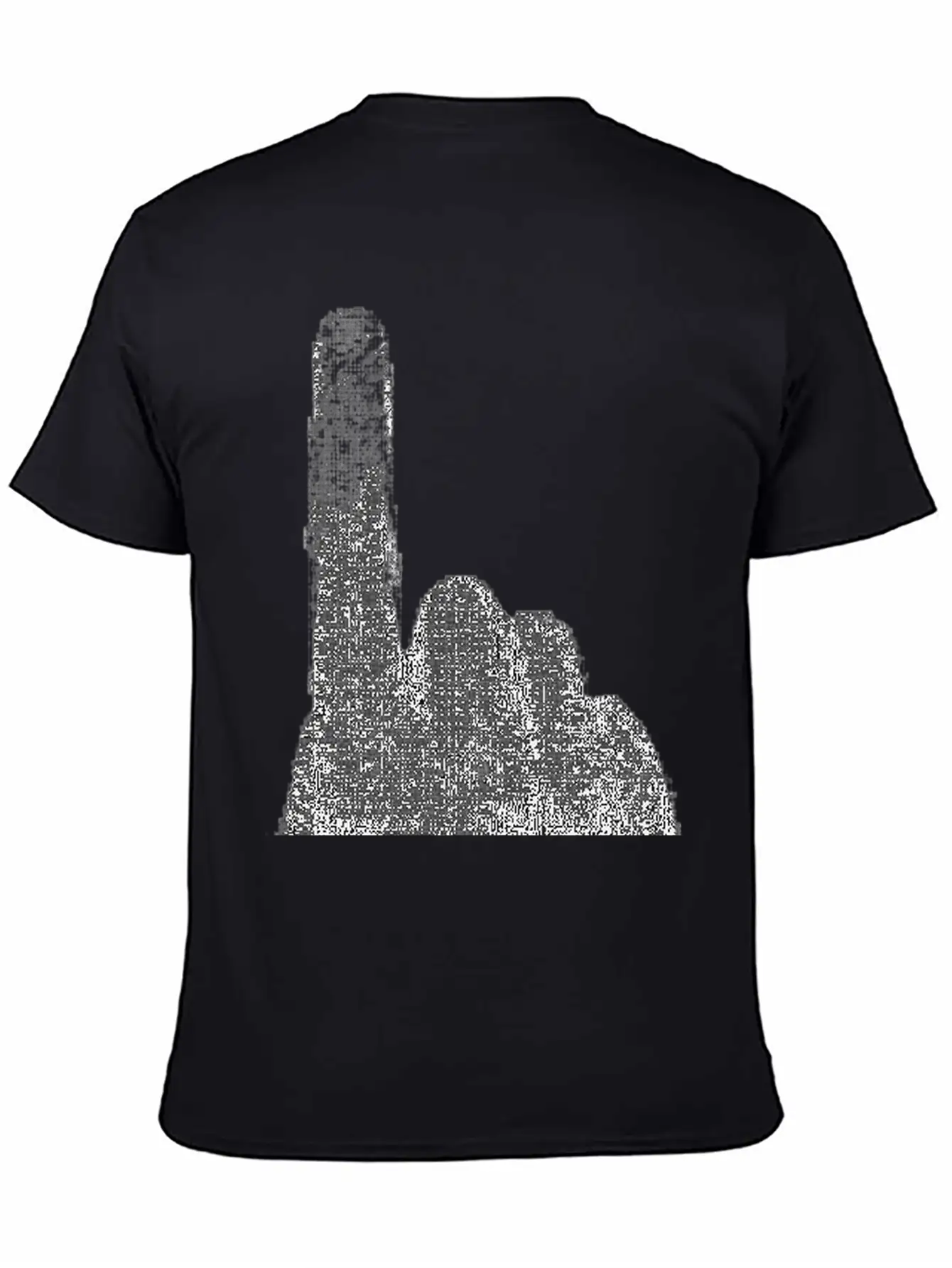 Right Person S Index Finger Art Essential Cotton Tee For Daily Outfits – Unisex Style