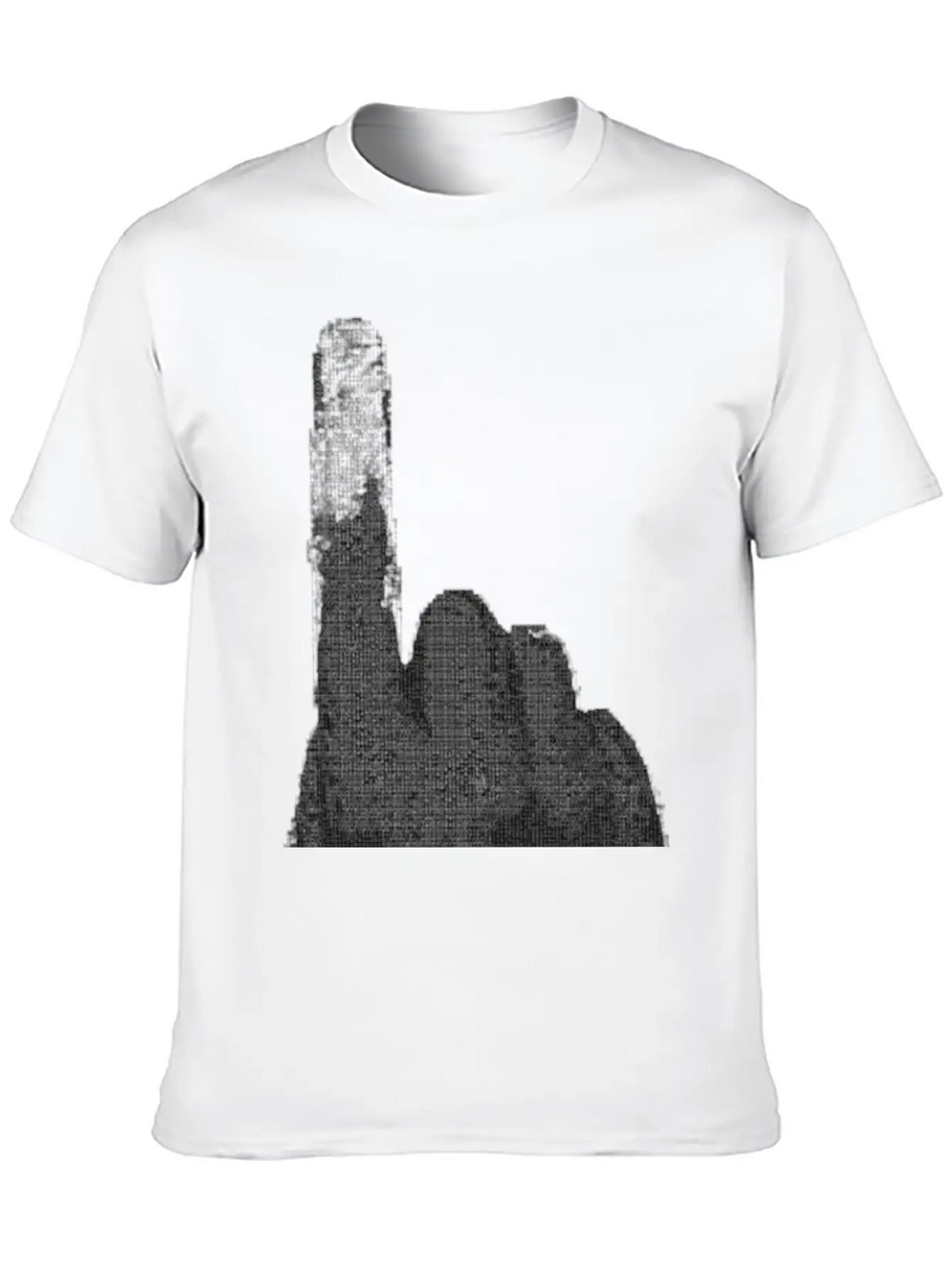 Right Person S Index Finger Art Essential Cotton Tee For Daily Outfits – Unisex Style