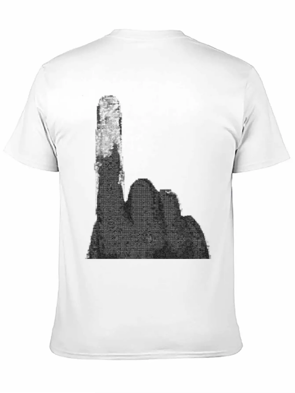 Right Person S Index Finger Art Essential Cotton Tee For Daily Outfits – Unisex Style