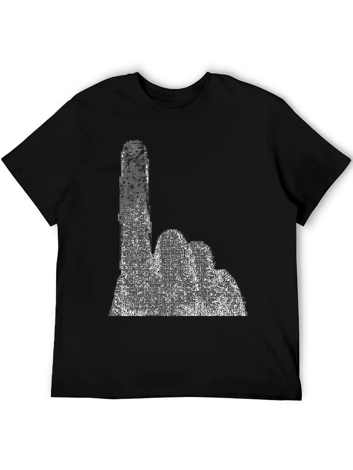 Right Person S Index Finger Art Essential Cotton Tee For Daily Outfits – Unisex Style