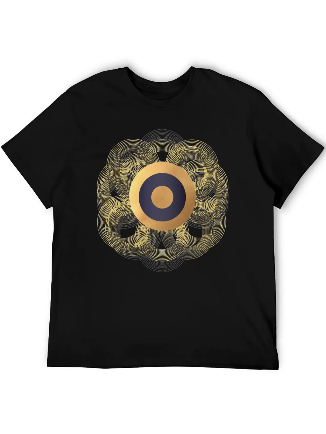 Ring Flower Essential Cotton Tee For Daily Outfits – Unisex Style