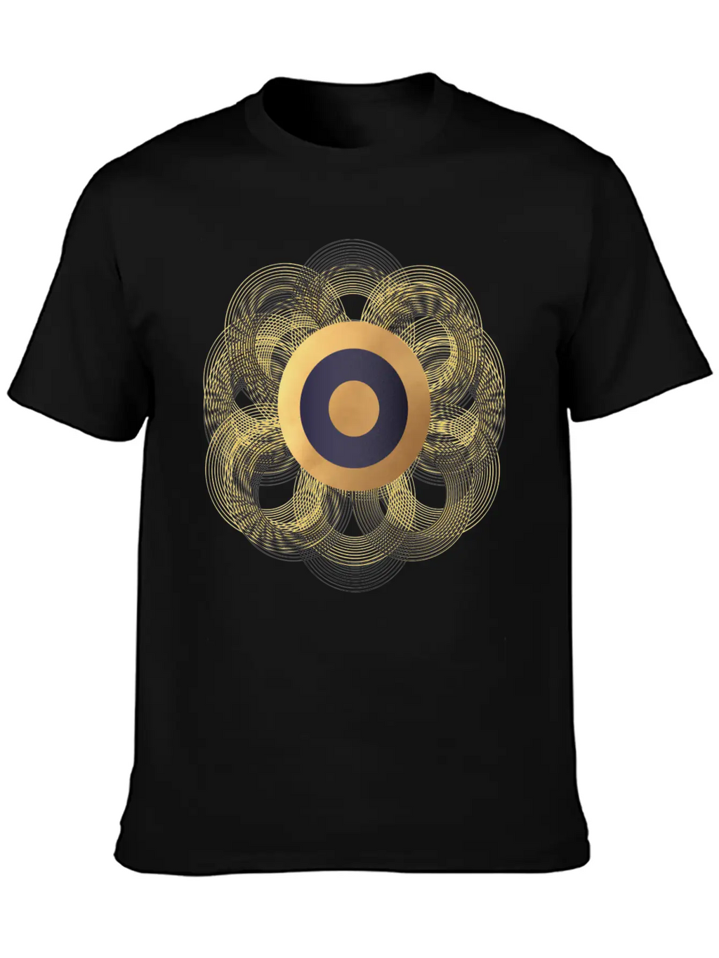 Ring Flower Essential Cotton Tee For Daily Outfits – Unisex Style