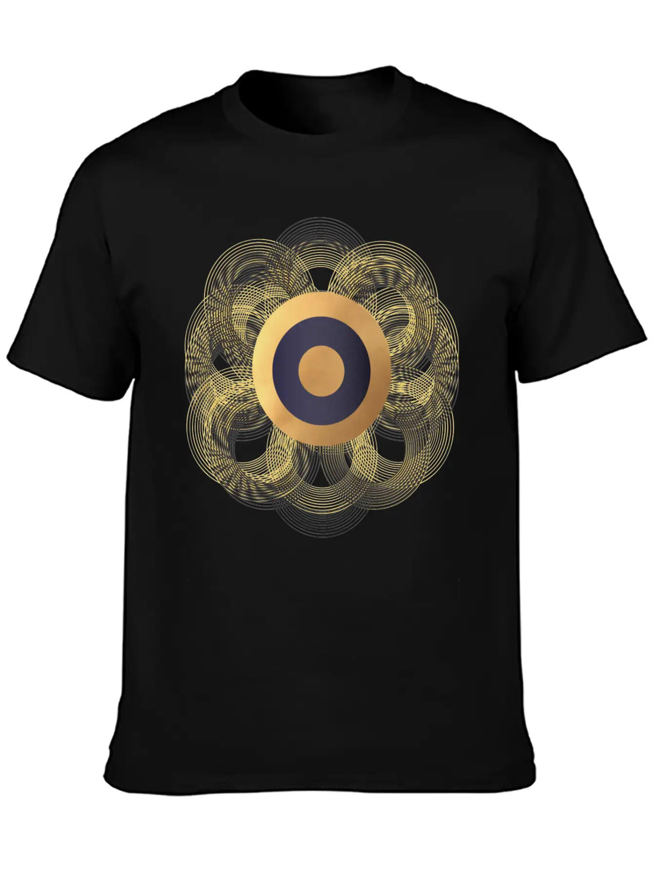 Ring Flower Essential Cotton Tee For Daily Outfits – Unisex Style