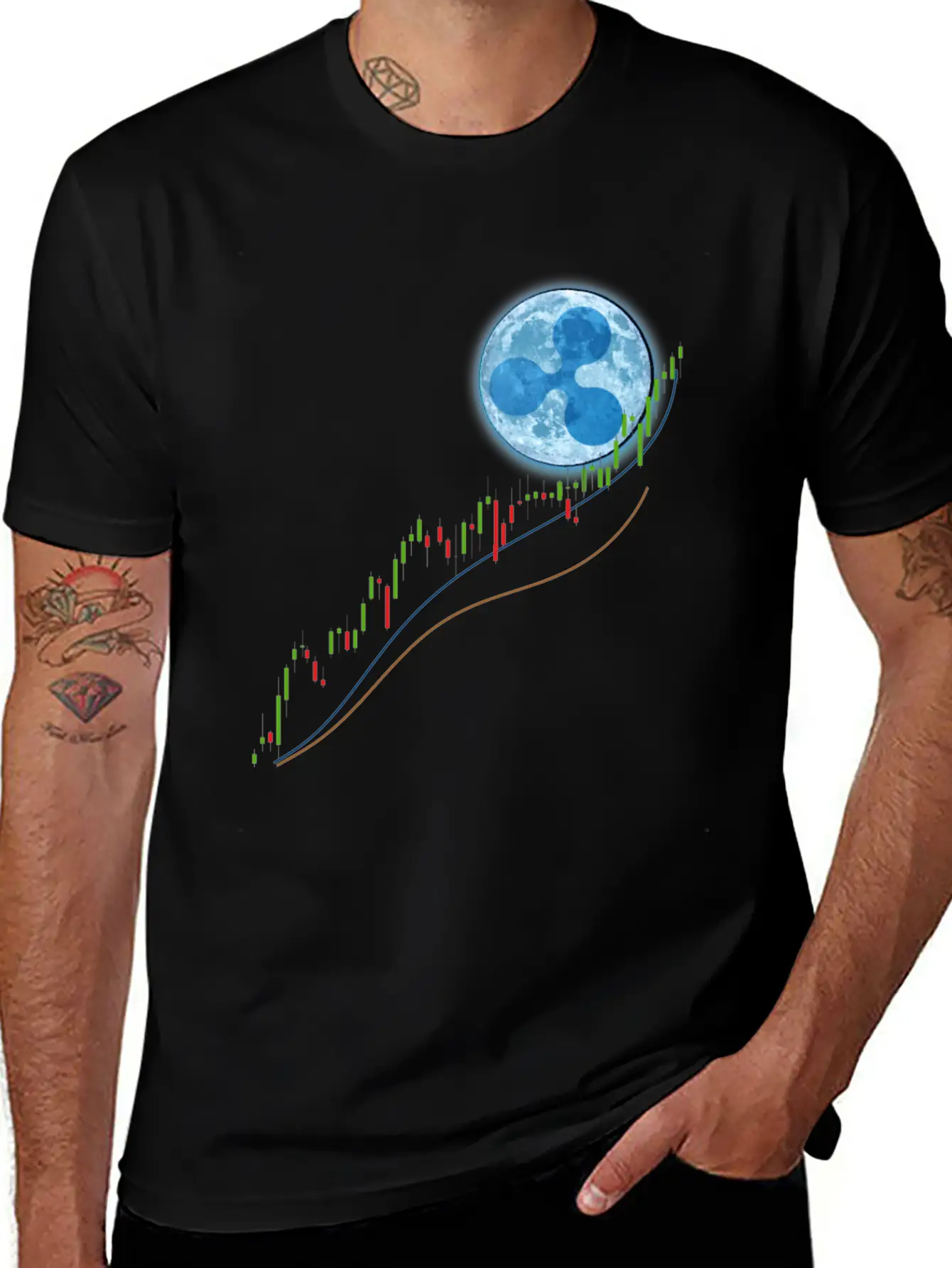 RIPLE MOON Unisex Casual T-Shirt – Clean Design For Daily Comfort