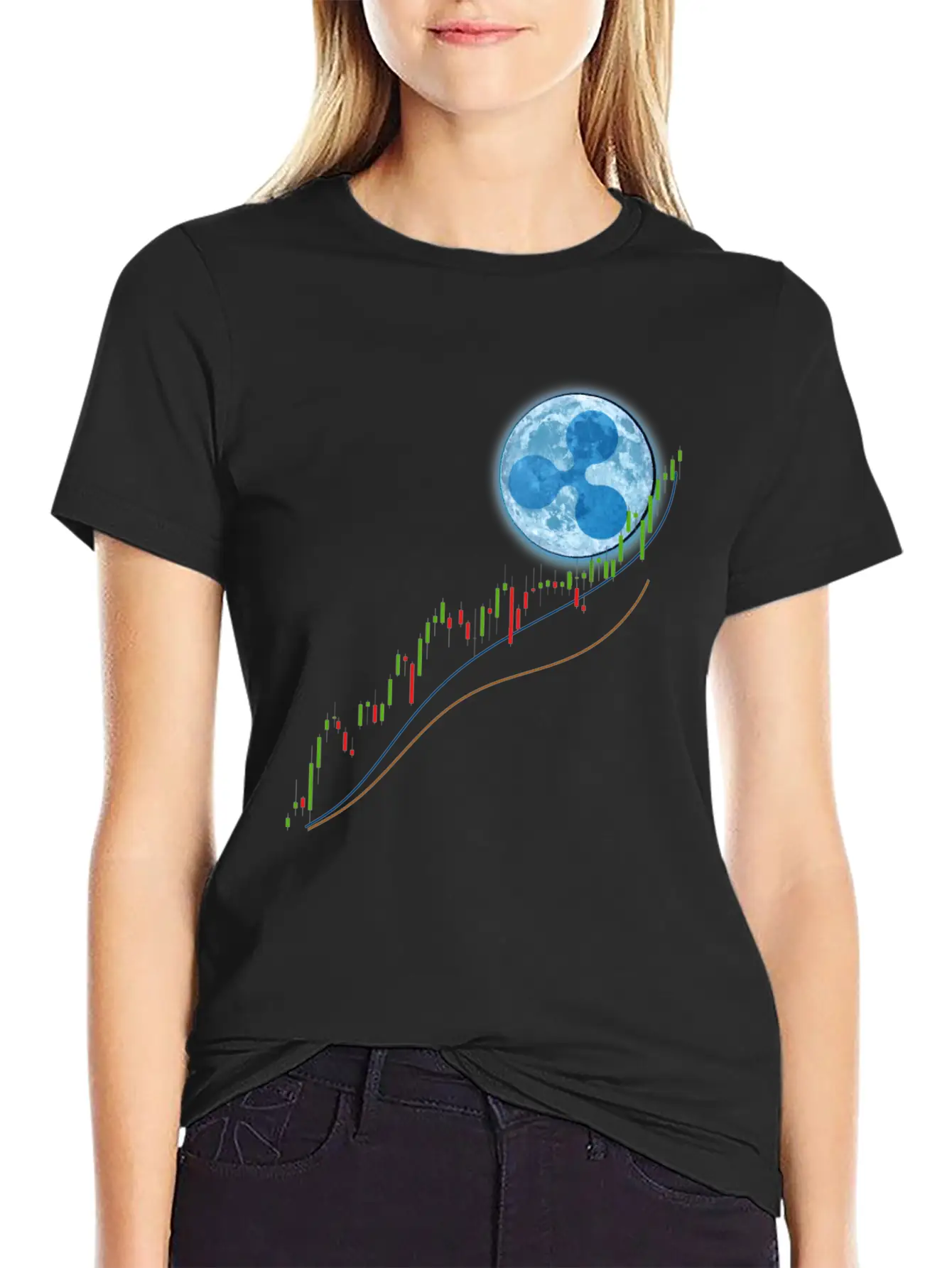 RIPLE MOON Unisex Casual T-Shirt – Clean Design For Daily Comfort