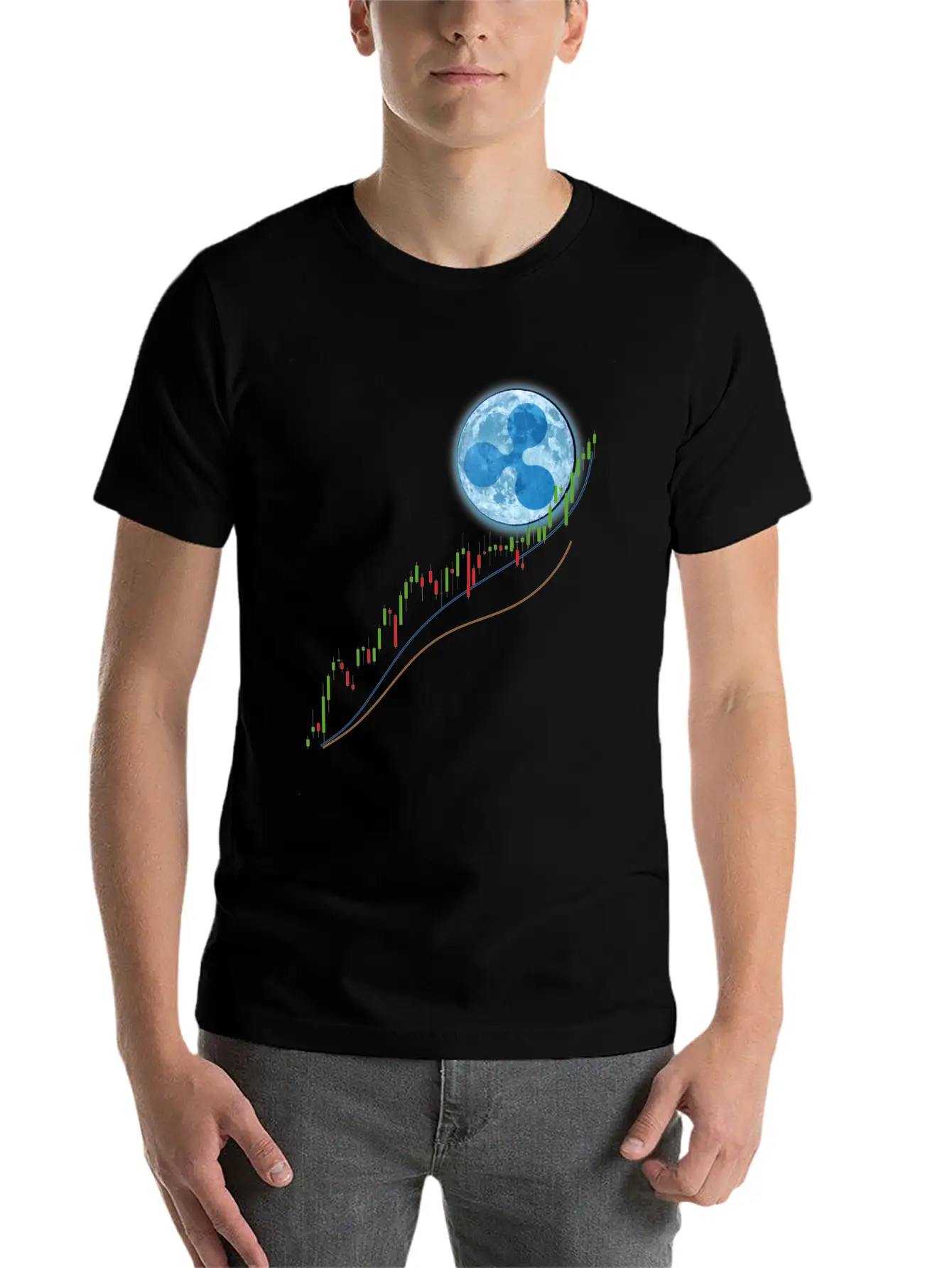 RIPLE MOON Unisex Casual T-Shirt – Clean Design For Daily Comfort