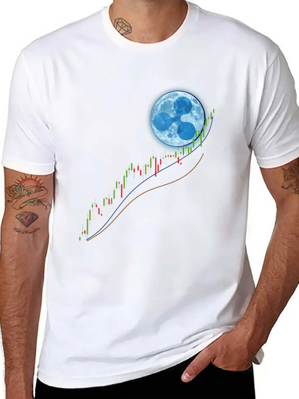 RIPLE MOON Unisex Casual T-Shirt – Clean Design For Daily Comfort
