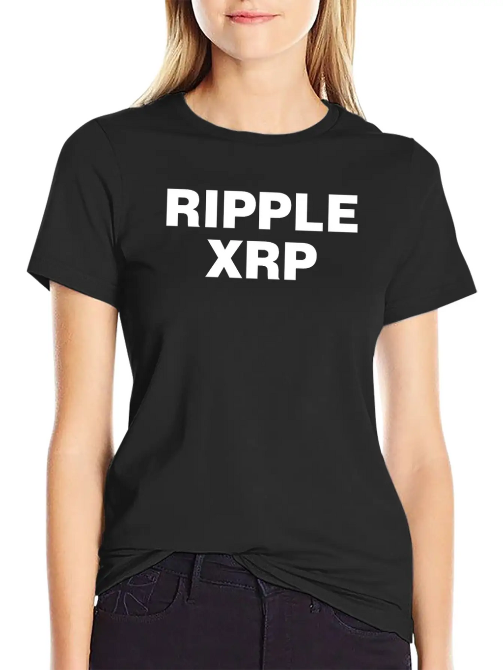 Ripple XRP Digital Currency HODL Crypto Blockchain Unisex Casual T-Shirt – Clean Design For Daily Comfort