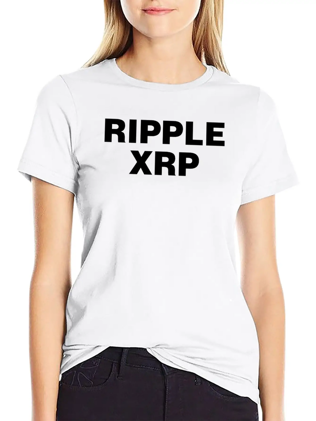 Ripple XRP Digital Currency HODL Crypto Blockchain Unisex Casual T-Shirt – Clean Design For Daily Comfort