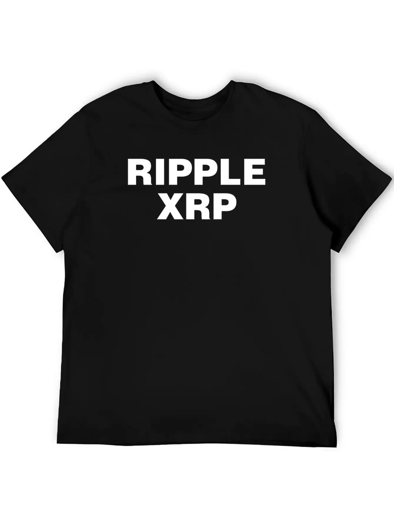 Ripple XRP Digital Currency HODL Crypto Blockchain Unisex Casual T-Shirt – Clean Design For Daily Comfort