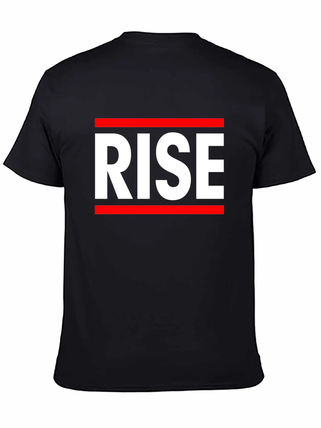 Rise Courage Motivation Inspiration Winner Victory Breathable Soft Cotton T-Shirt – Timeless Casual Look