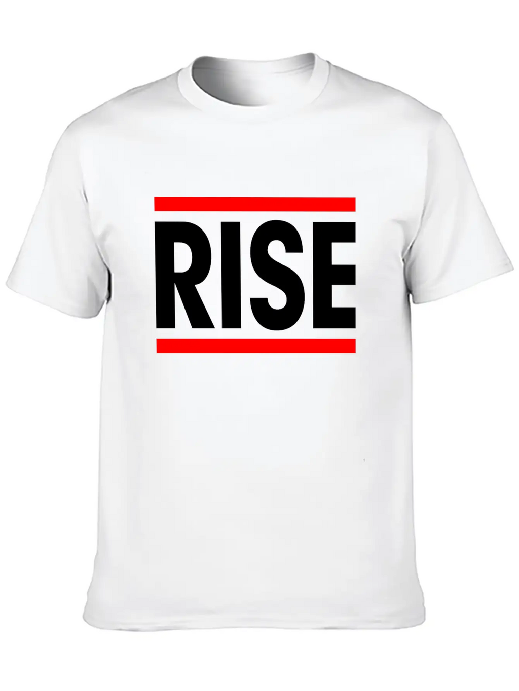 Rise Courage Motivation Inspiration Winner Victory Breathable Soft Cotton T-Shirt – Timeless Casual Look
