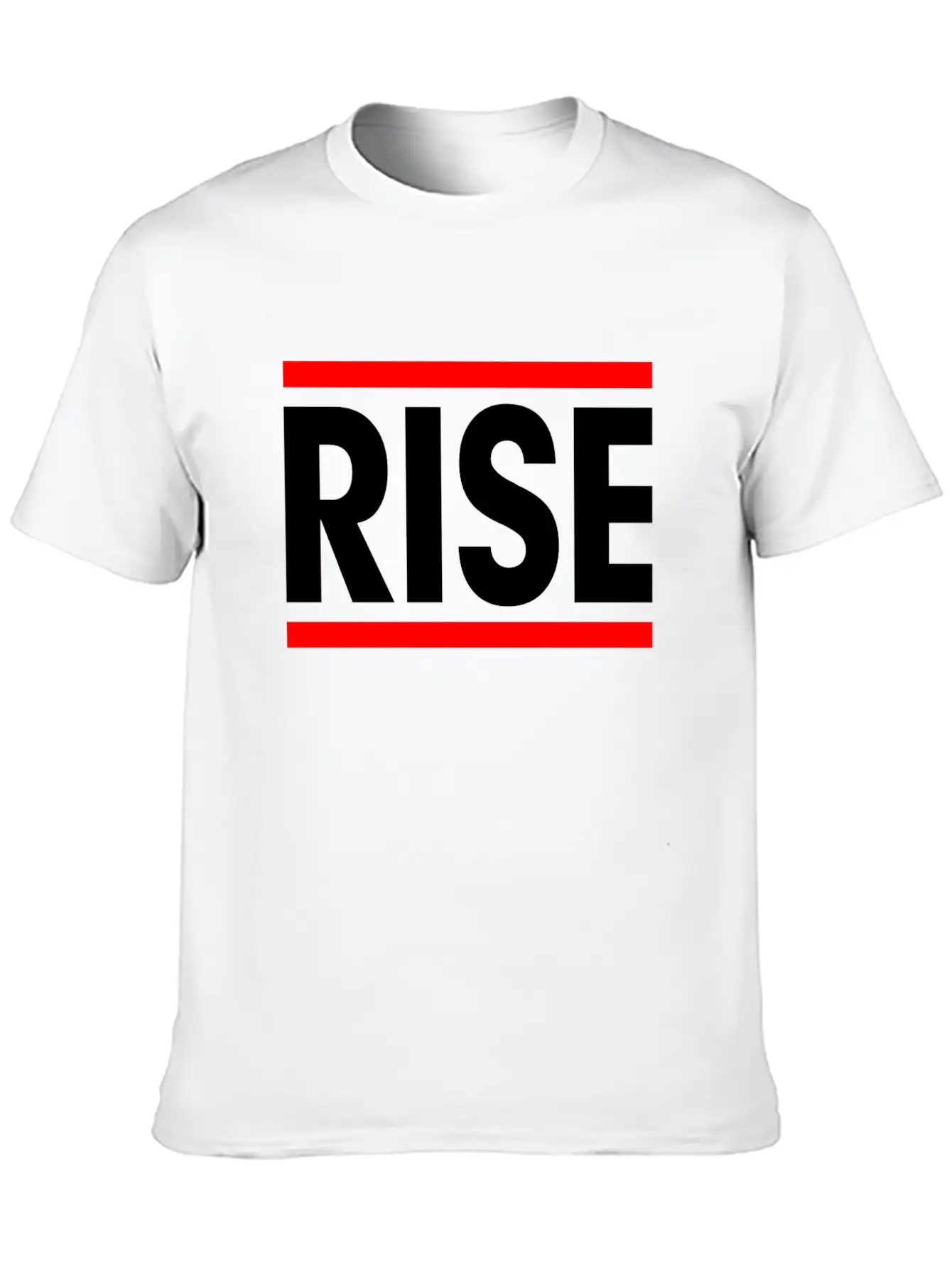 Rise Courage Motivation Inspiration Winner Victory Breathable Soft Cotton T-Shirt – Timeless Casual Look