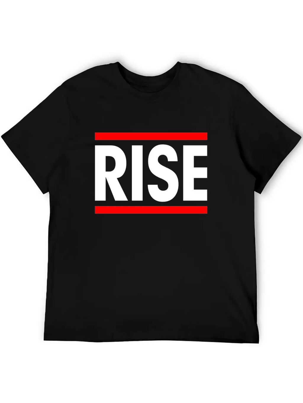 Rise Courage Motivation Inspiration Winner Victory Breathable Soft Cotton T-Shirt – Timeless Casual Look