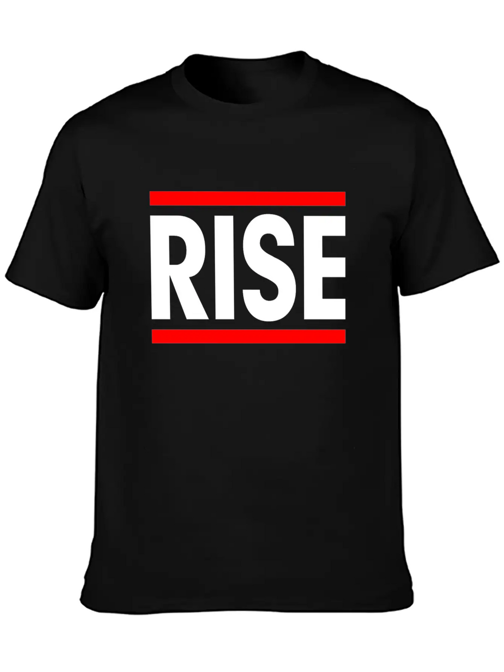 Rise Courage Motivation Inspiration Winner Victory Breathable Soft Cotton T-Shirt – Timeless Casual Look