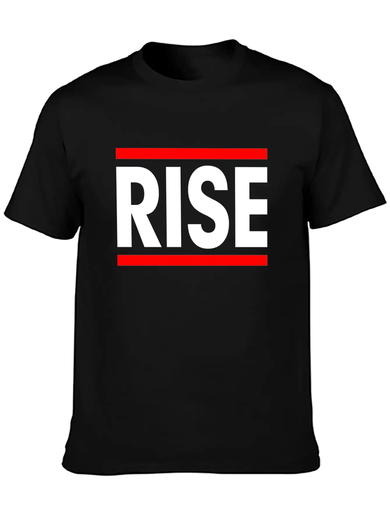 Rise Courage Motivation Inspiration Winner Victory Breathable Soft Cotton T-Shirt – Timeless Casual Look