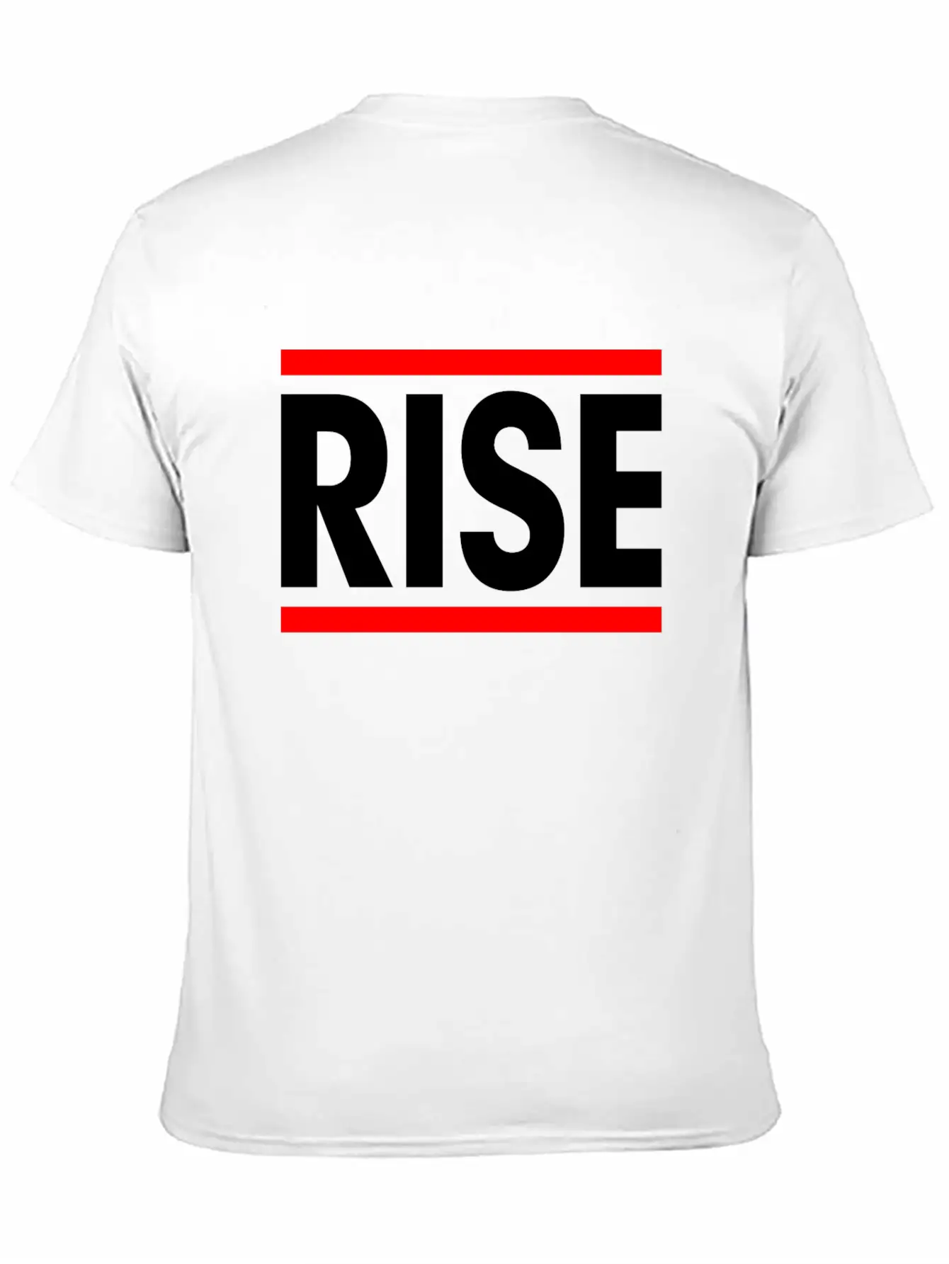 Rise Courage Motivation Inspiration Winner Victory Breathable Soft Cotton T-Shirt – Timeless Casual Look