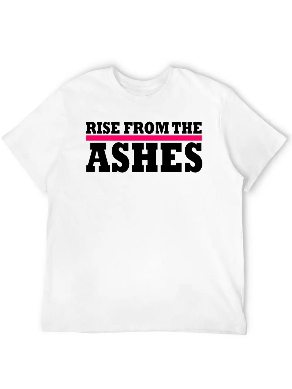 Rise From The Ashes Breathable Soft Cotton T-Shirt – Timeless Casual Look