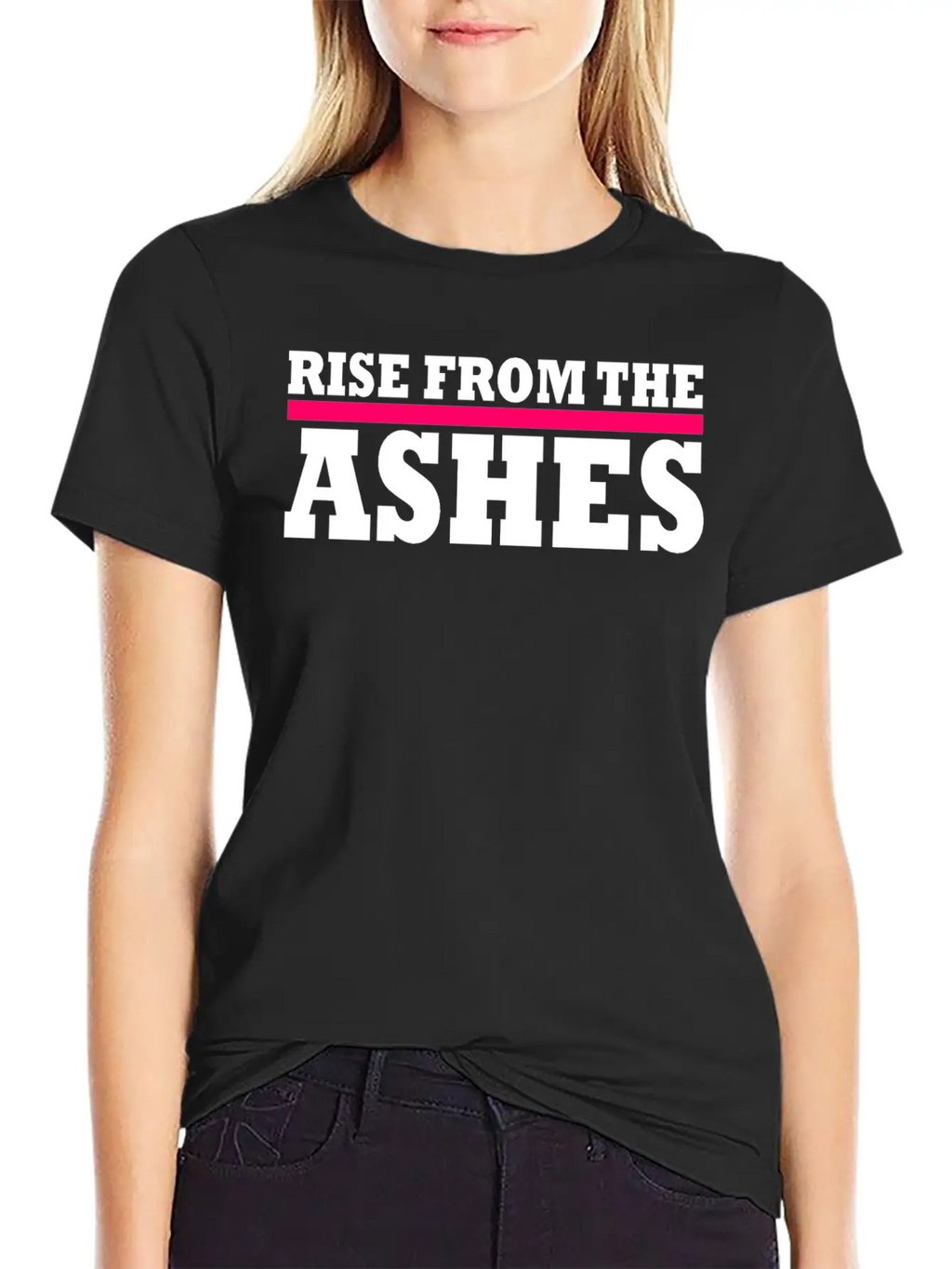 Rise From The Ashes Breathable Soft Cotton T-Shirt – Timeless Casual Look