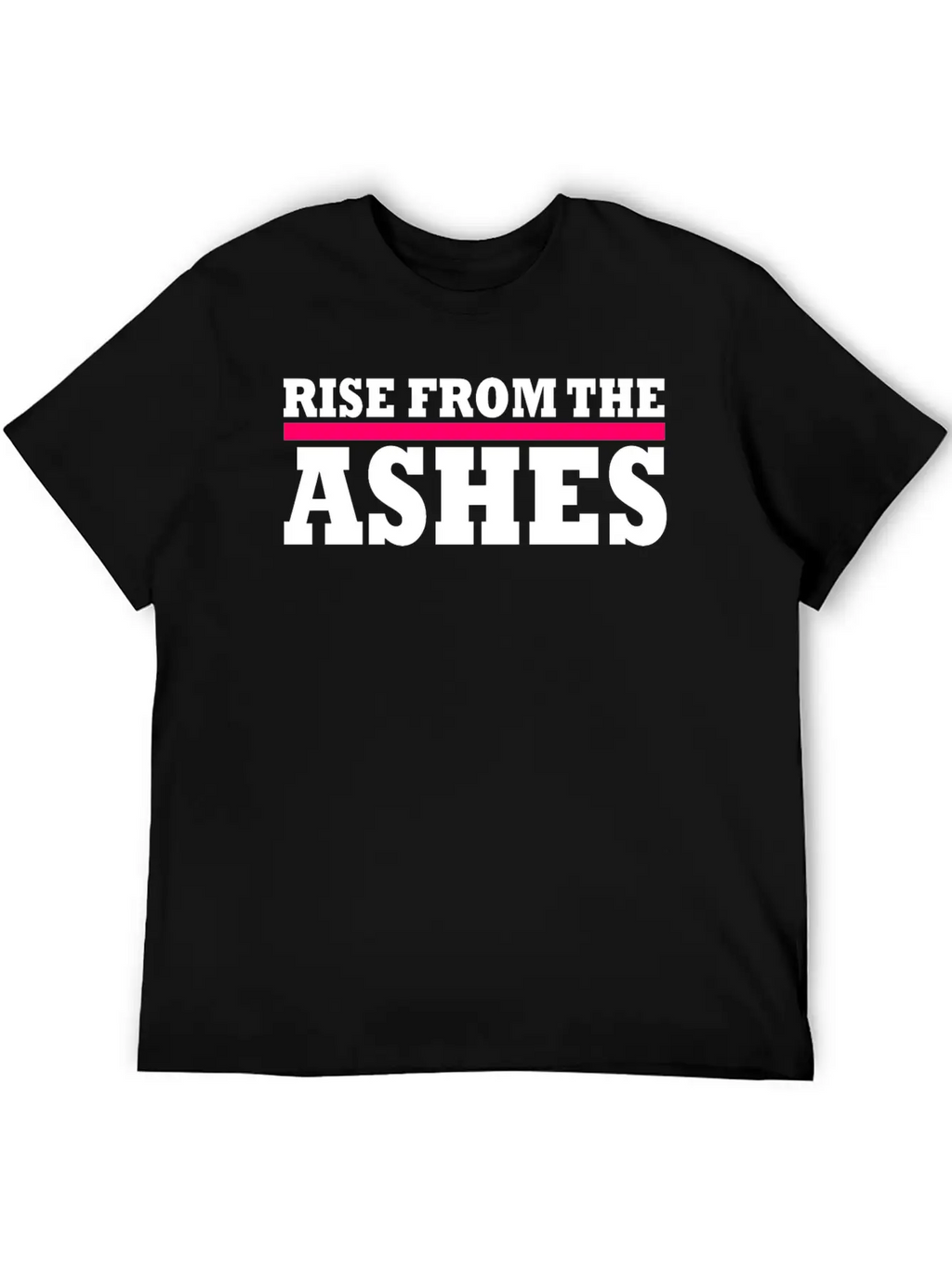 Rise From The Ashes Breathable Soft Cotton T-Shirt – Timeless Casual Look