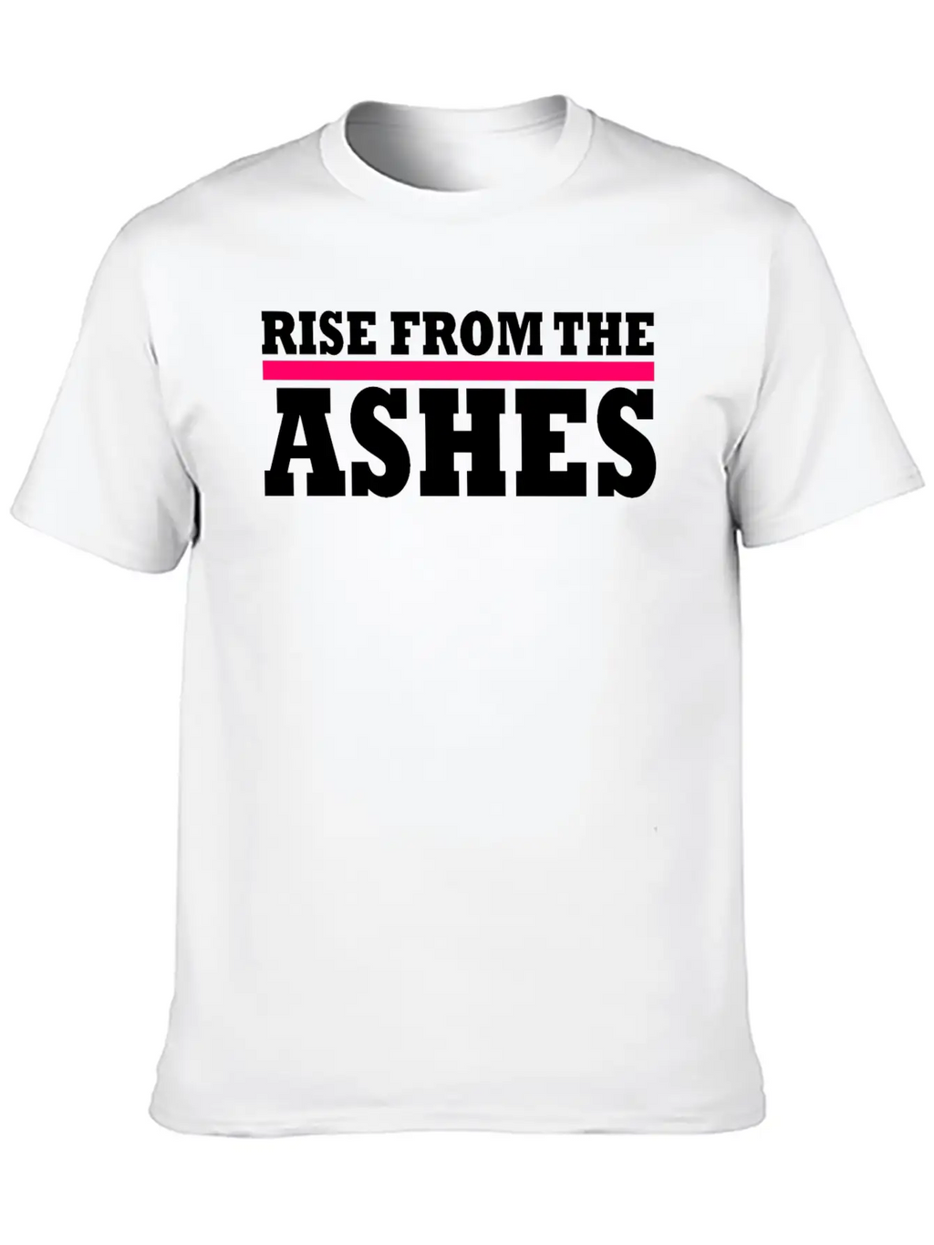 Rise From The Ashes Breathable Soft Cotton T-Shirt – Timeless Casual Look