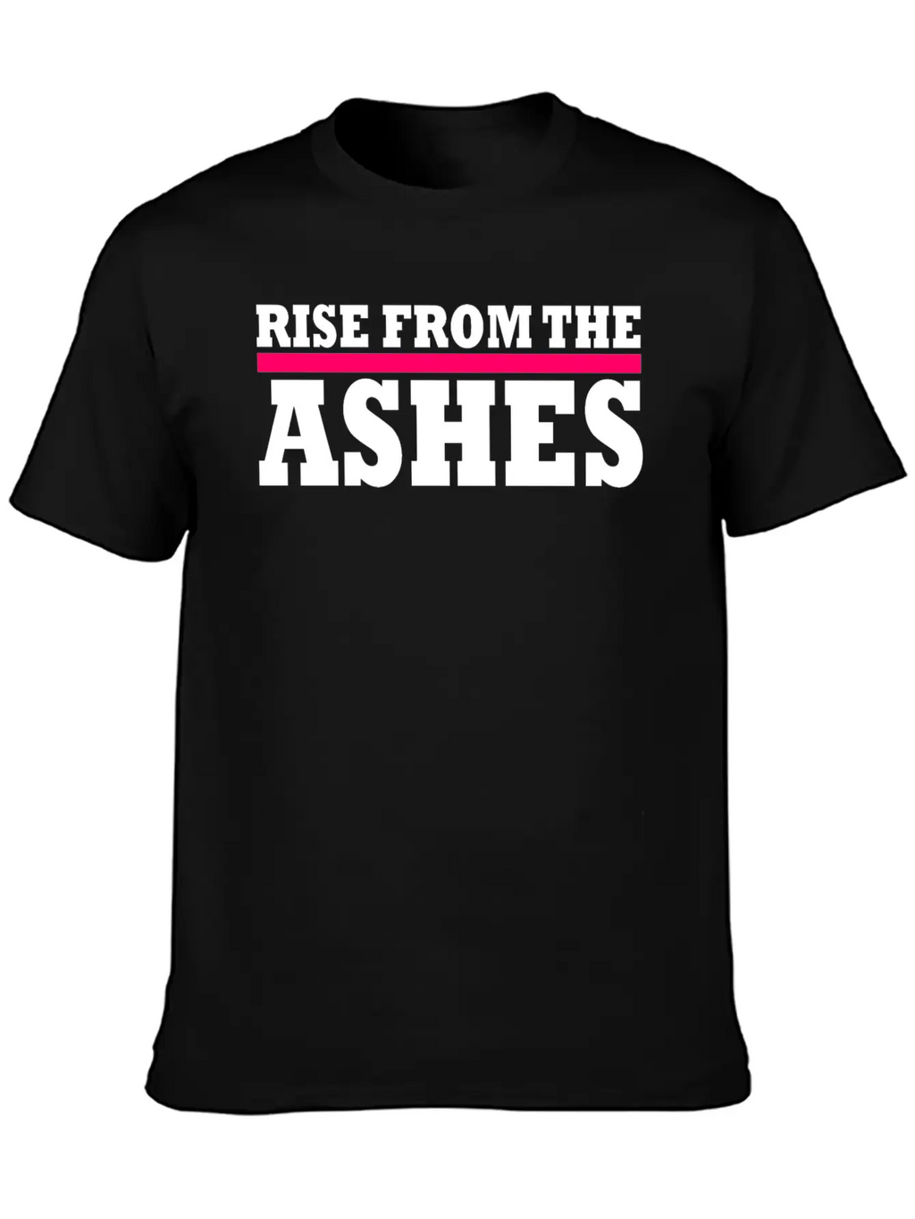 Rise From The Ashes Breathable Soft Cotton T-Shirt – Timeless Casual Look