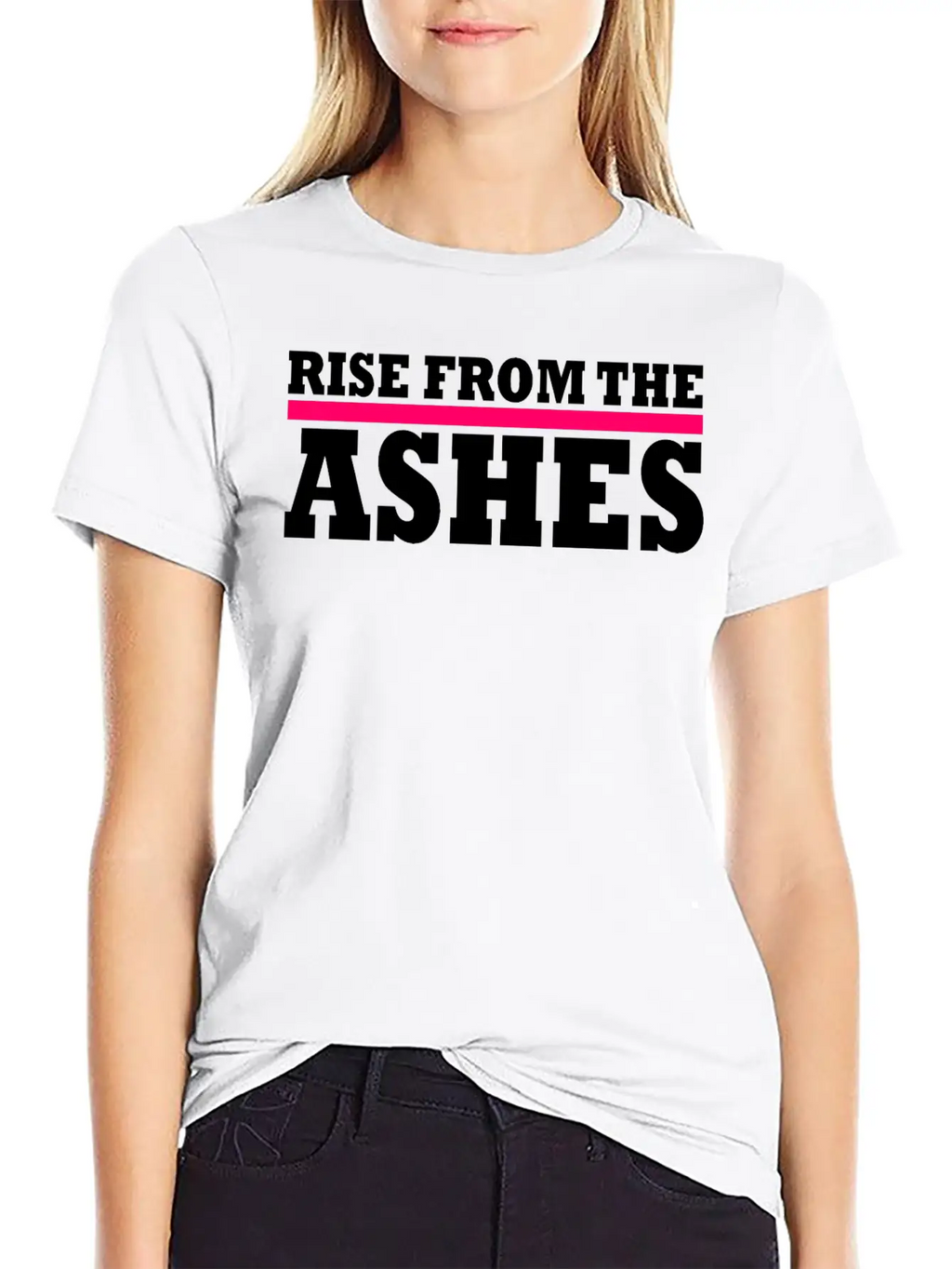 Rise From The Ashes Breathable Soft Cotton T-Shirt – Timeless Casual Look