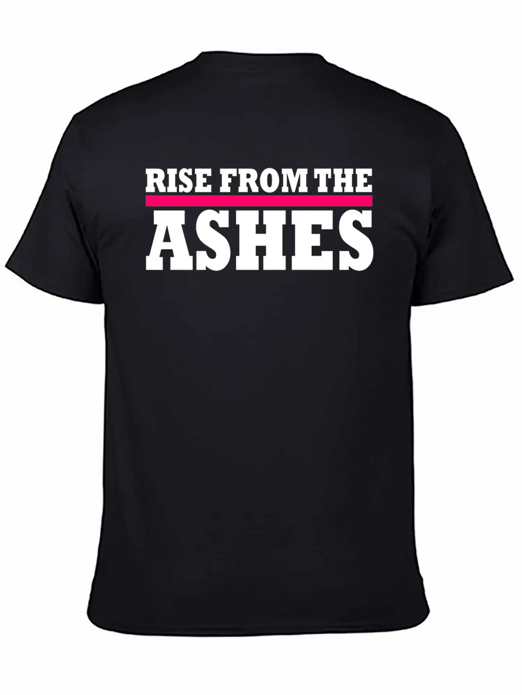 Rise From The Ashes Breathable Soft Cotton T-Shirt – Timeless Casual Look
