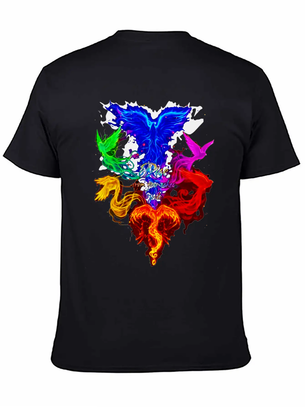 Rise From Your Askes - LGBT Pride Unisex Short Sleeve Soft Cotton T-Shirt – Casual Everyday Wear