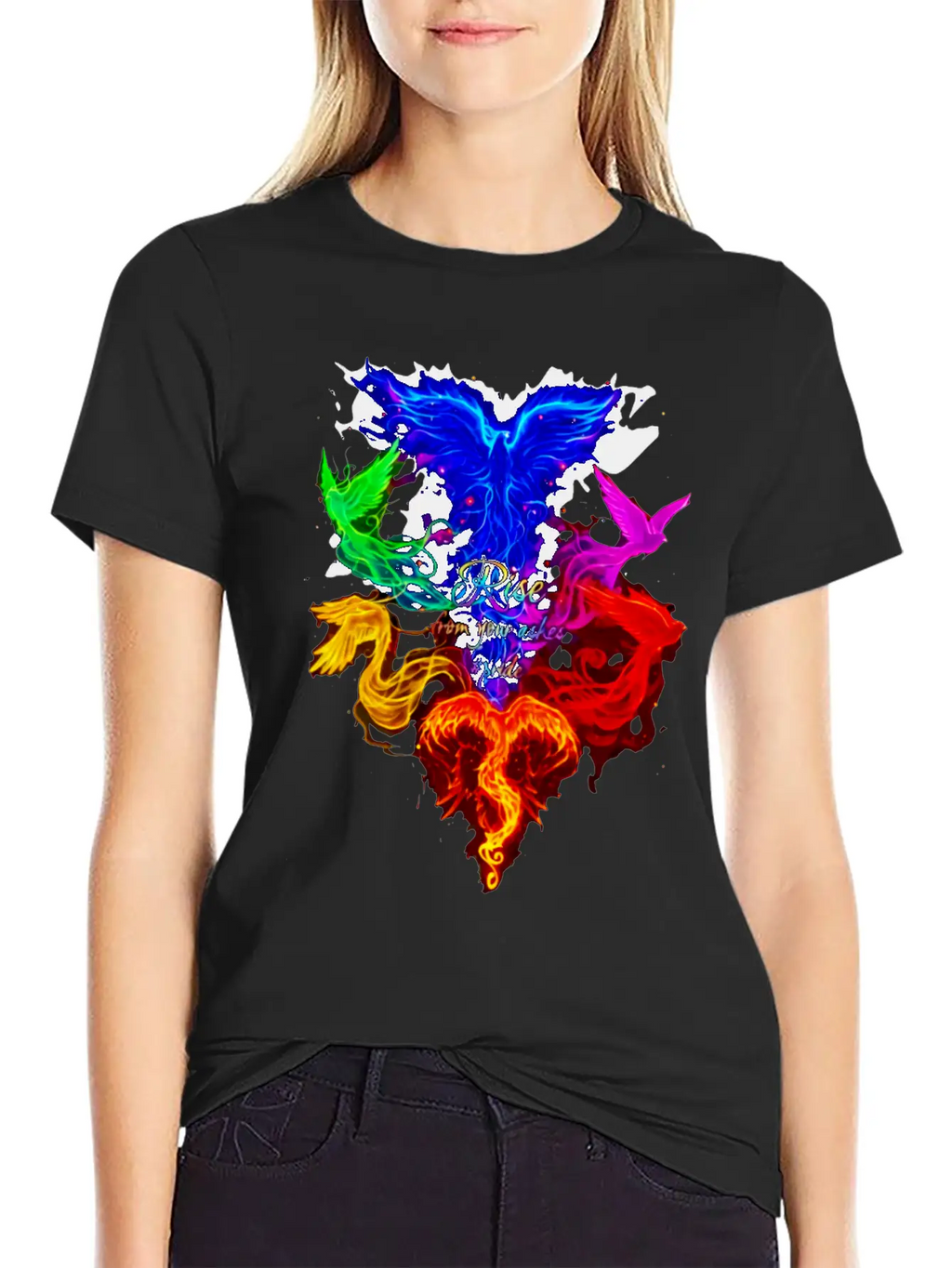 Rise From Your Askes - LGBT Pride Unisex Short Sleeve Soft Cotton T-Shirt – Casual Everyday Wear