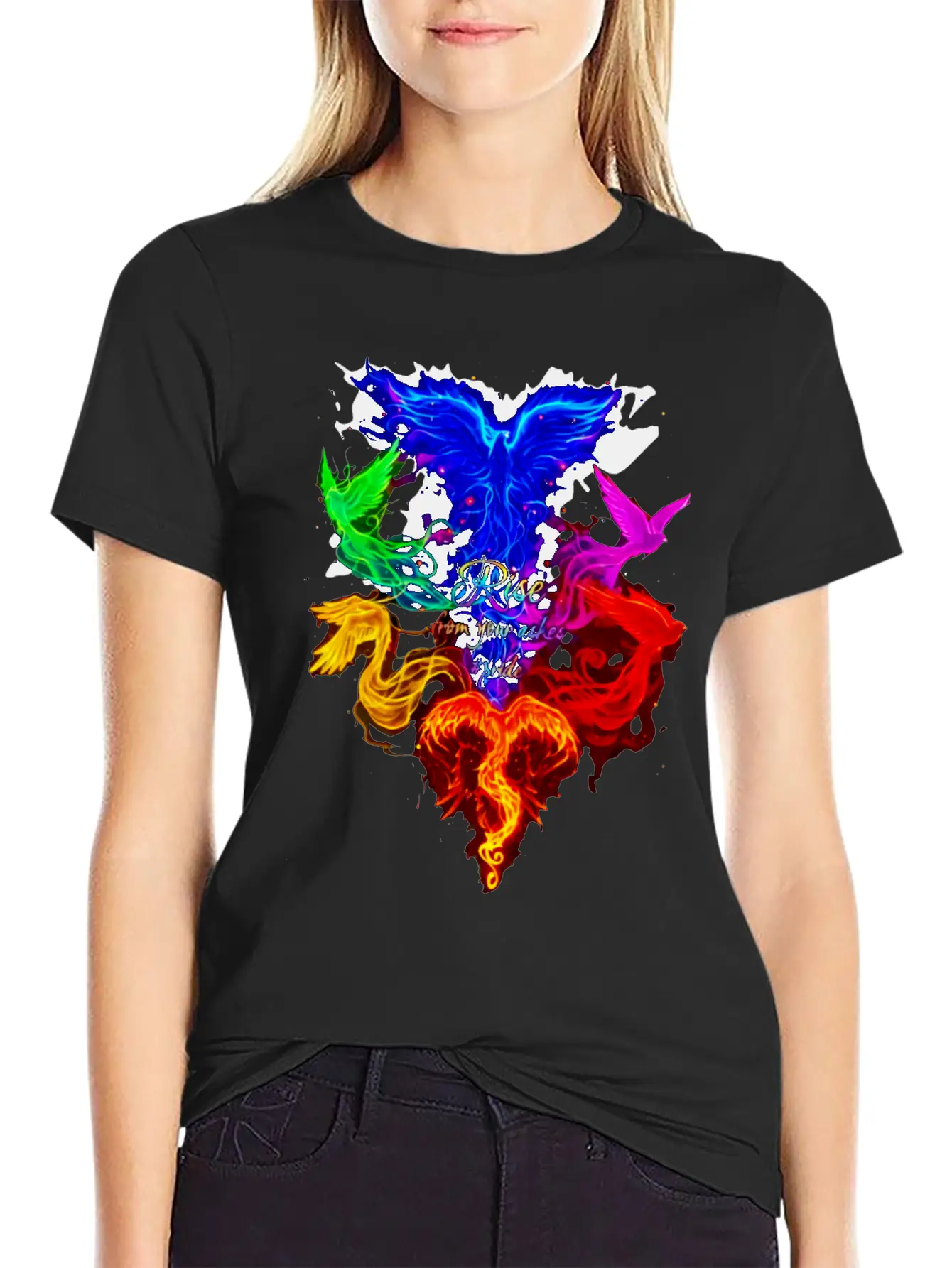 Rise From Your Askes - LGBT Pride Unisex Short Sleeve Soft Cotton T-Shirt – Casual Everyday Wear