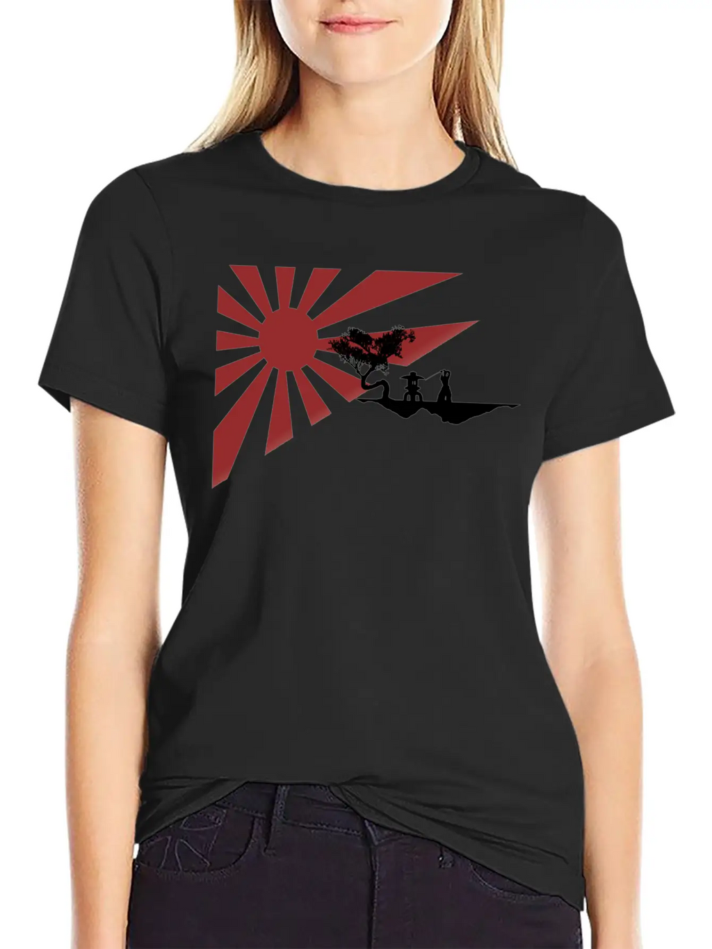 Rising Sun Breathable Graphic T-Shirt – Perfect For Casual Days