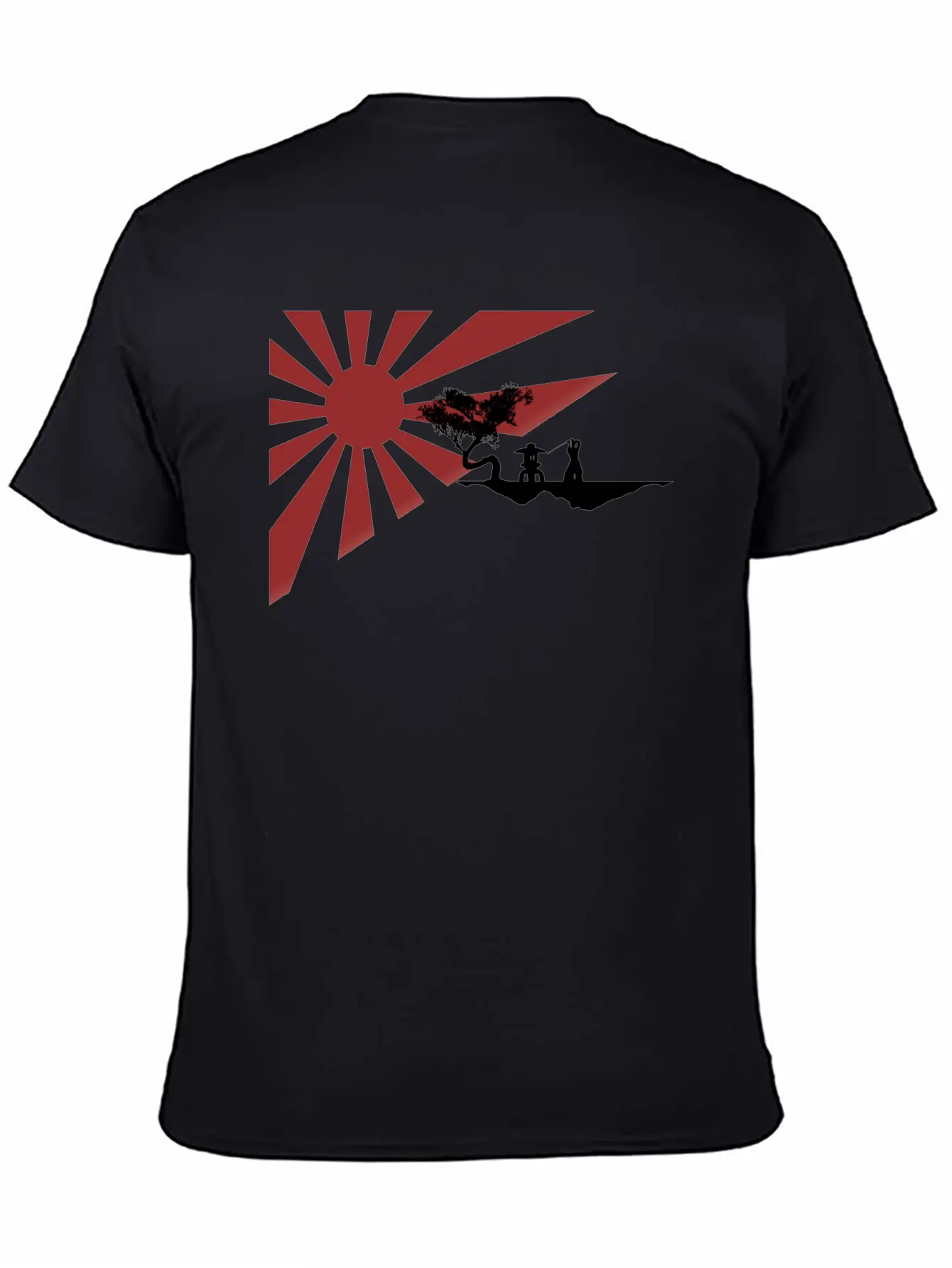 Rising Sun Breathable Graphic T-Shirt – Perfect For Casual Days