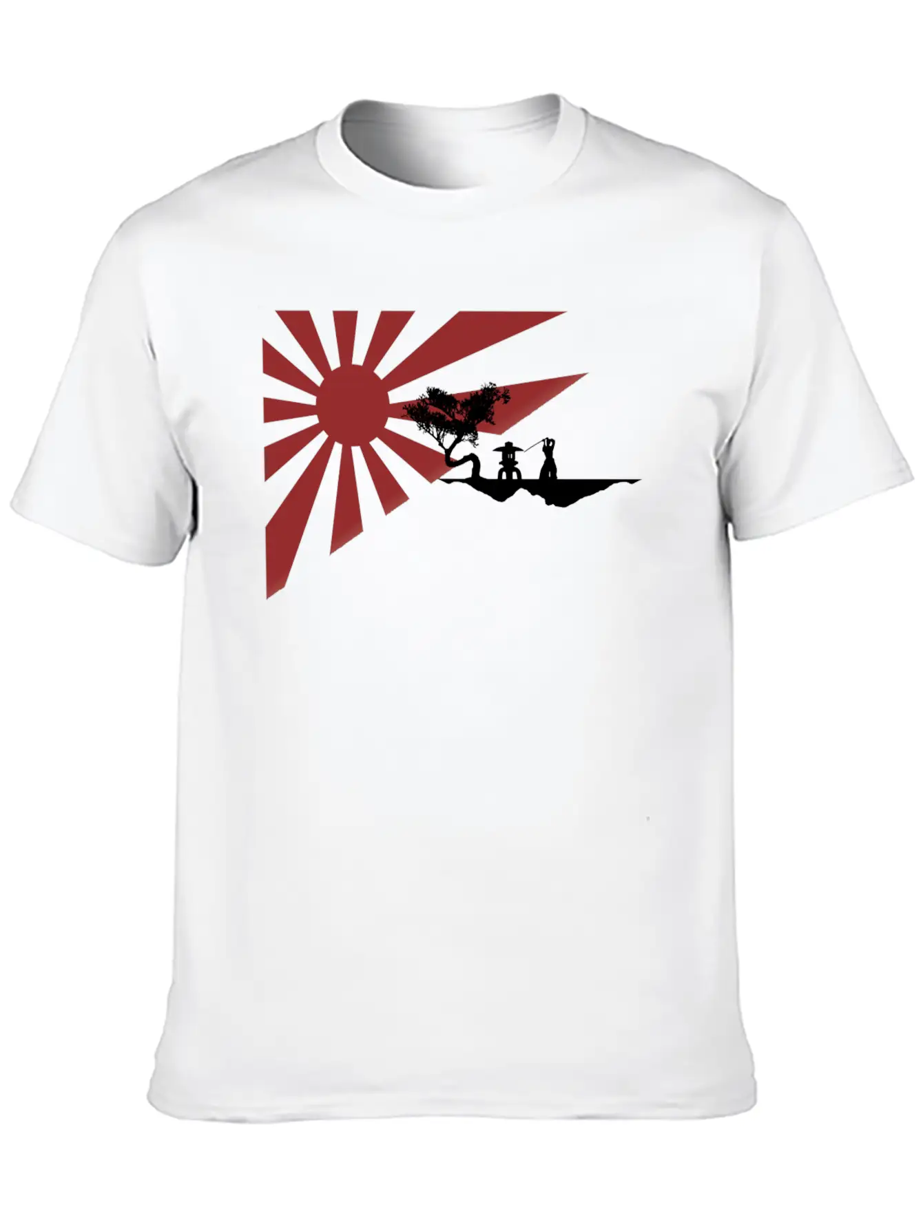Rising Sun Breathable Graphic T-Shirt – Perfect For Casual Days