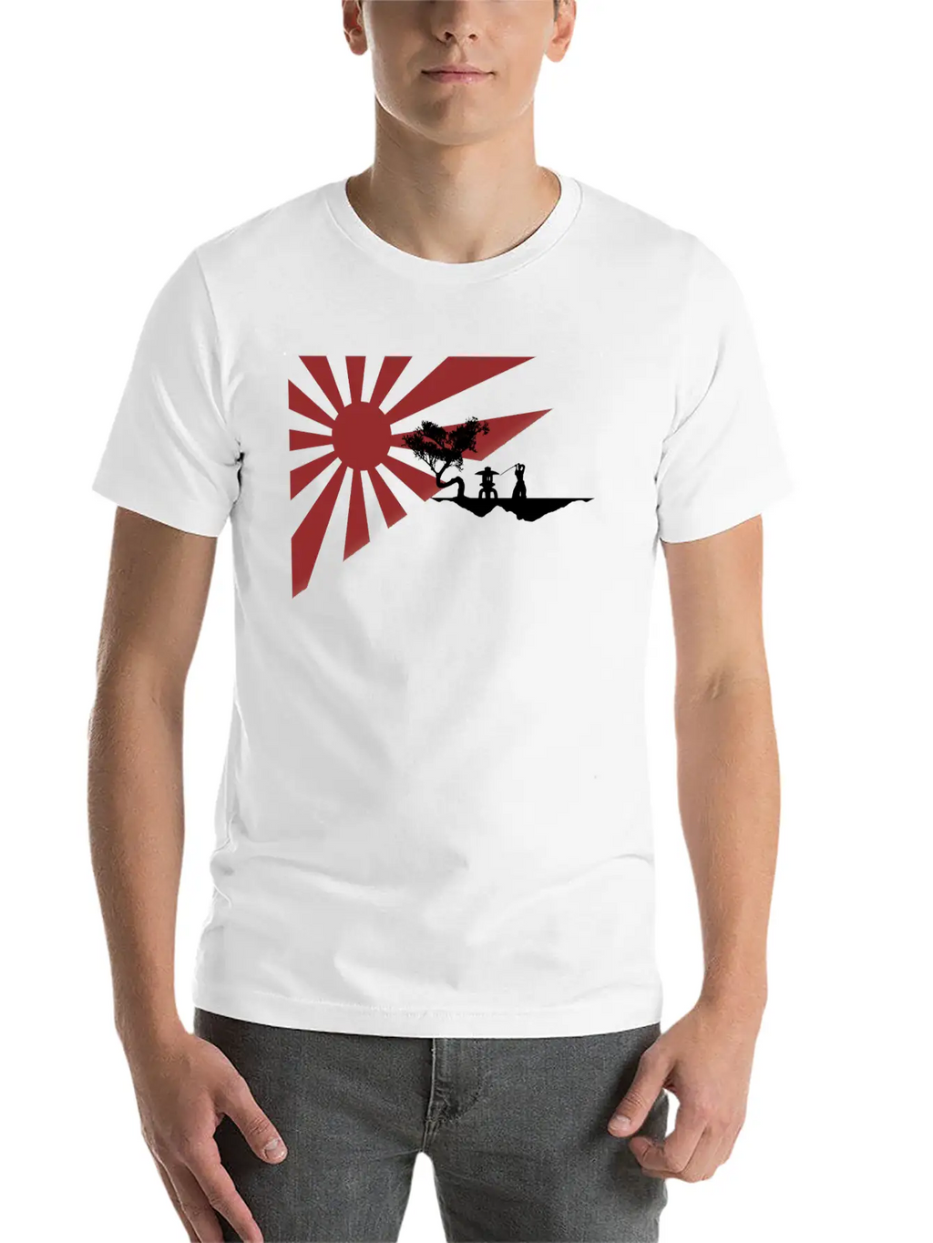 Rising Sun Breathable Graphic T-Shirt – Perfect For Casual Days